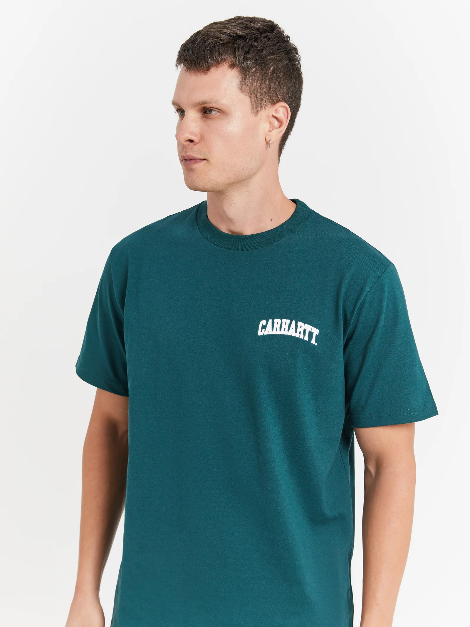 Short Sleeve University Script T-Shirt - Image 3