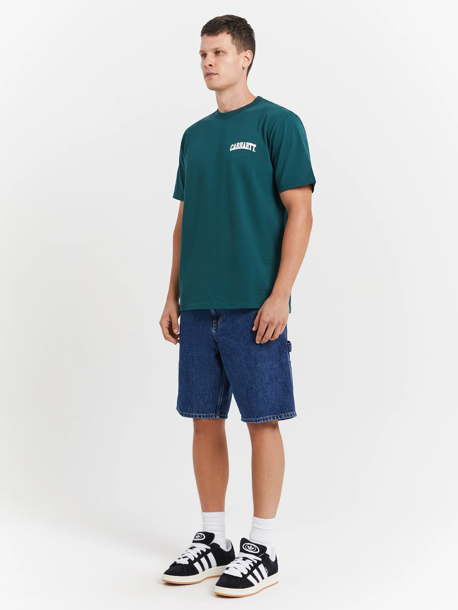 Short Sleeve University Script T-Shirt - Image 4