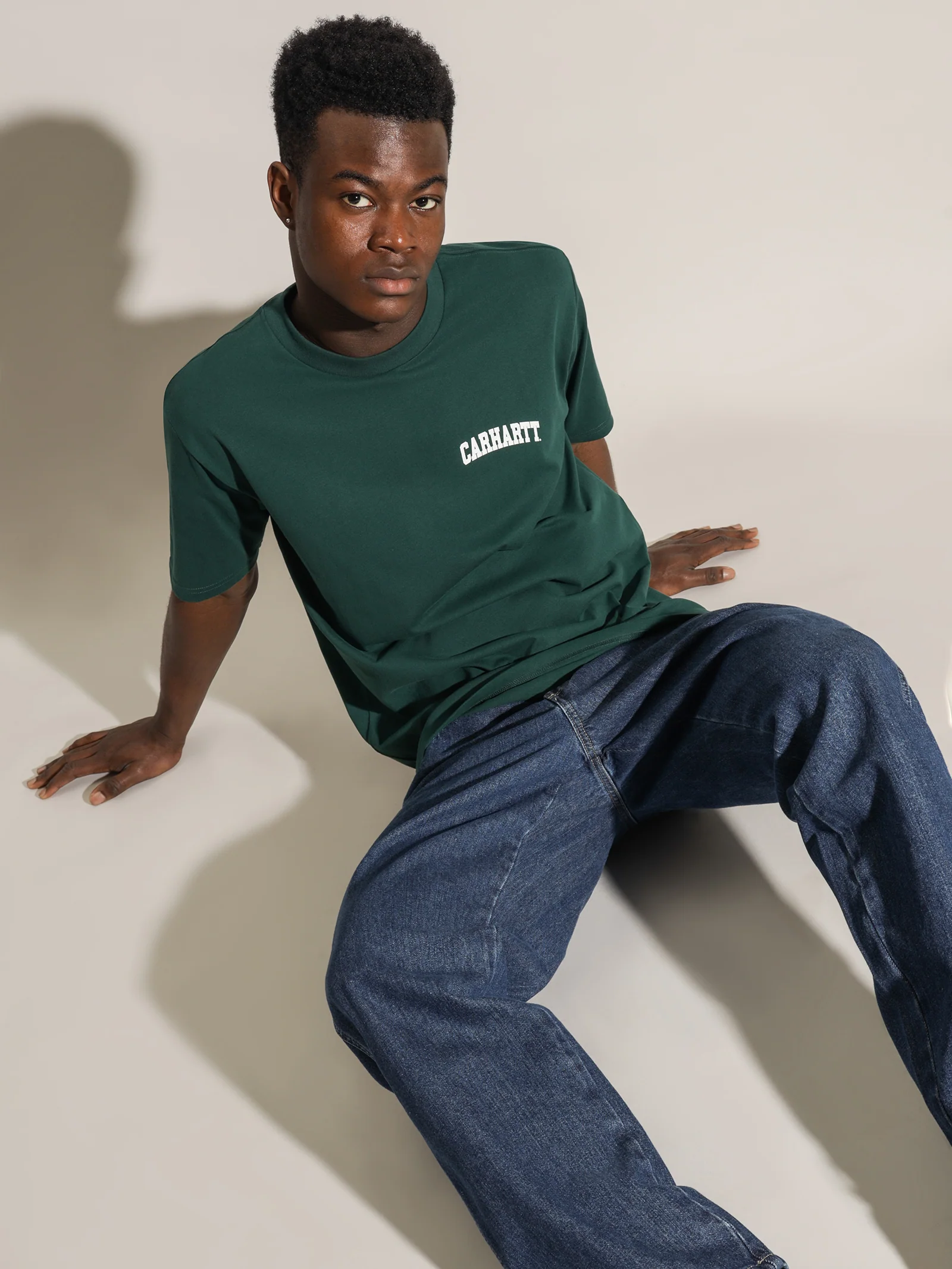 Short Sleeve University Script T-Shirt - Image 2