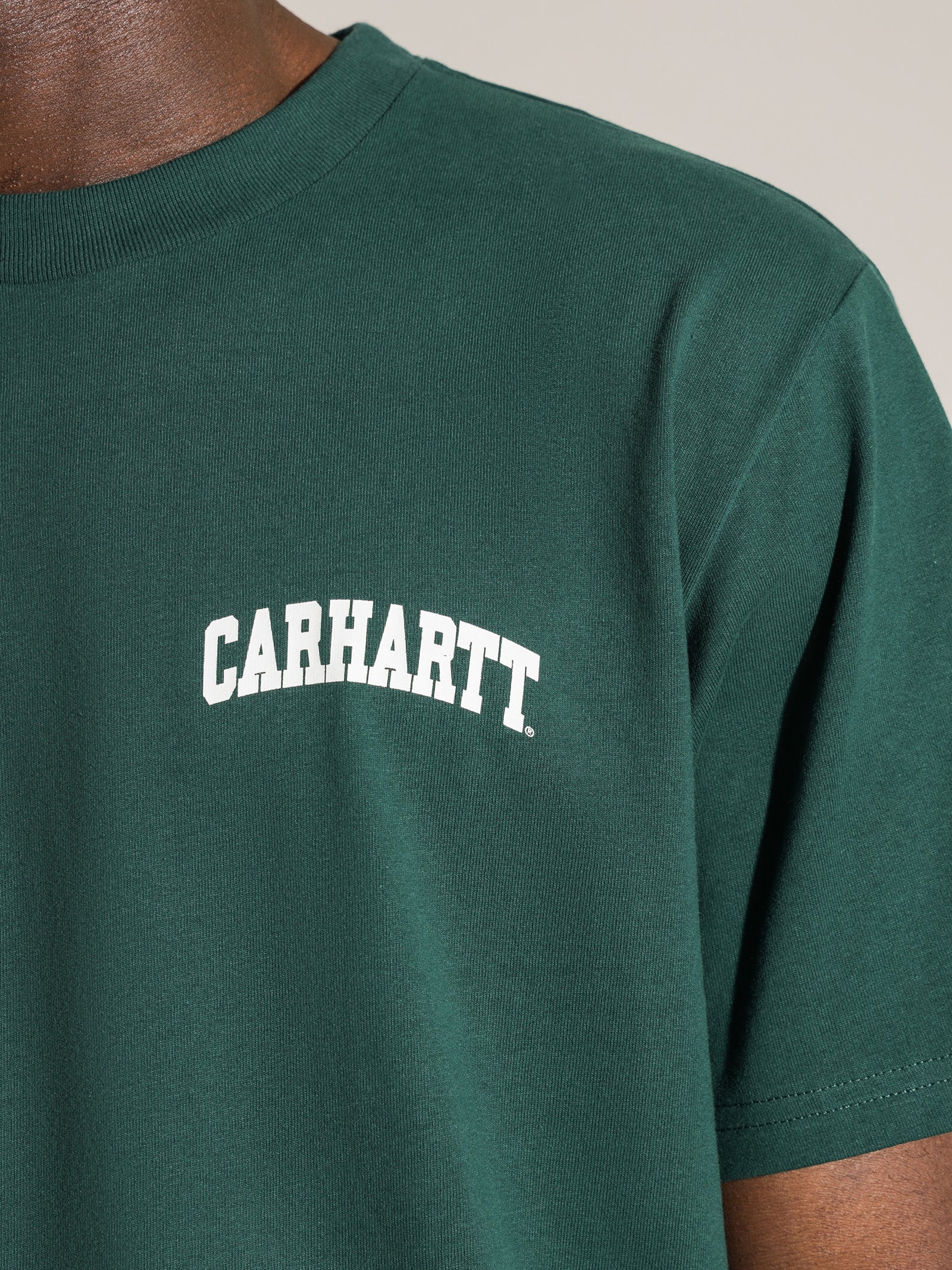 Short Sleeve University Script T-Shirt - Image 5