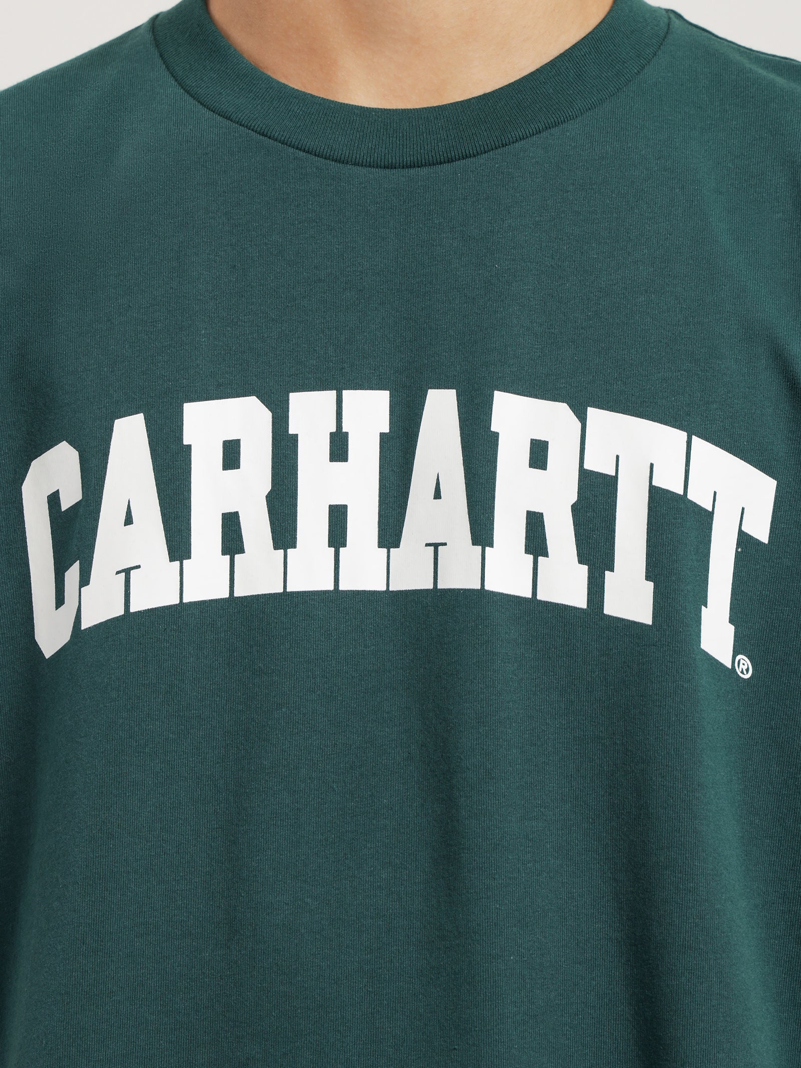 Short Sleeve University Script T-Shirt - Image 3