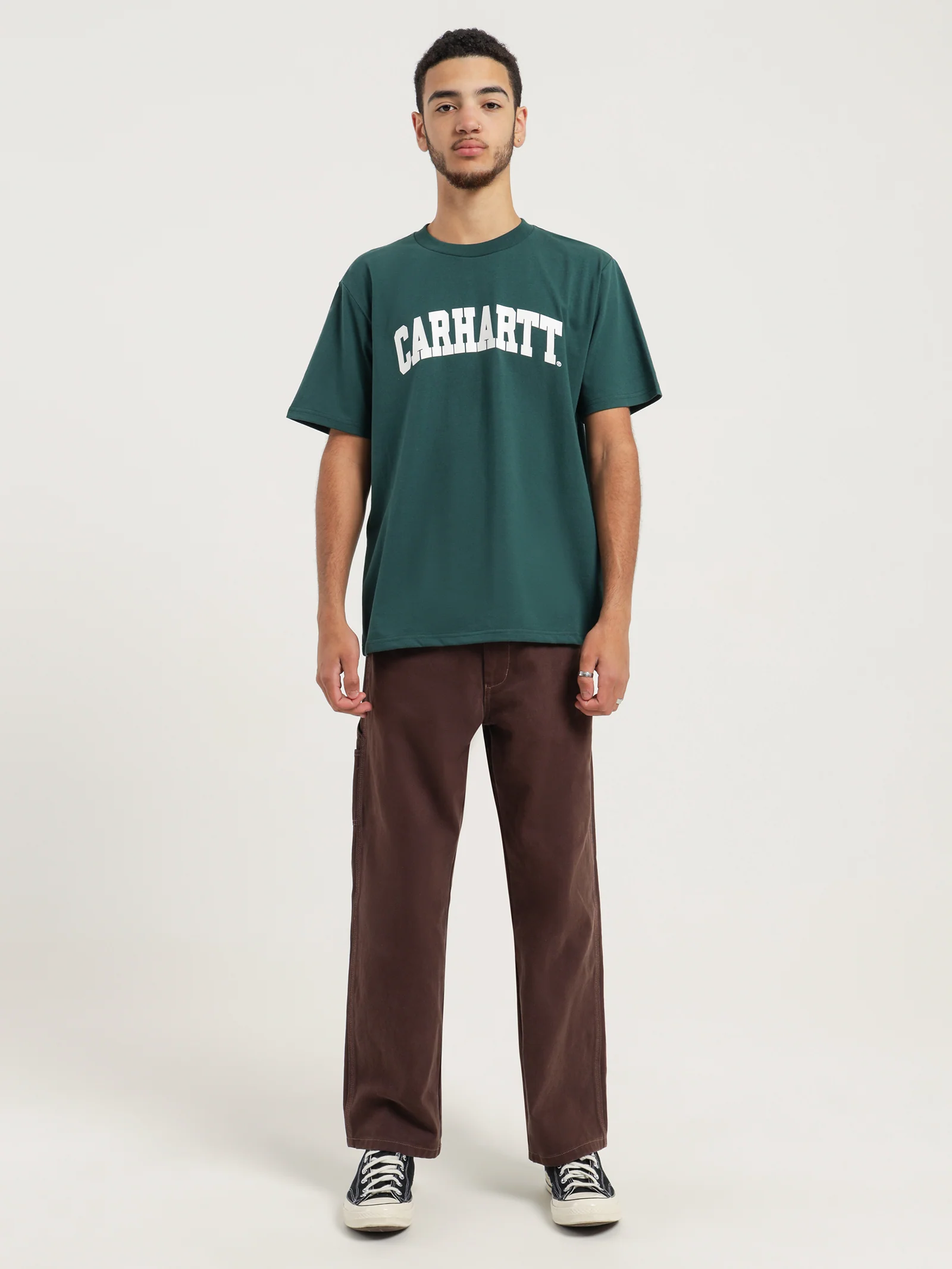 Short Sleeve University Script T-Shirt - Image 4
