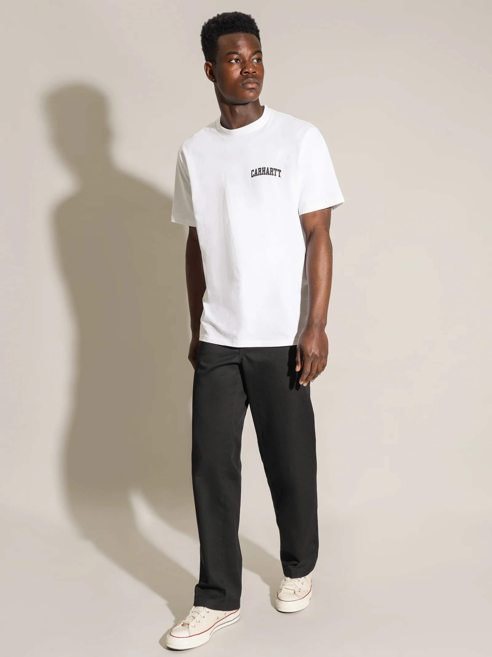 Short Sleeve University Script T-Shirt - Image 2