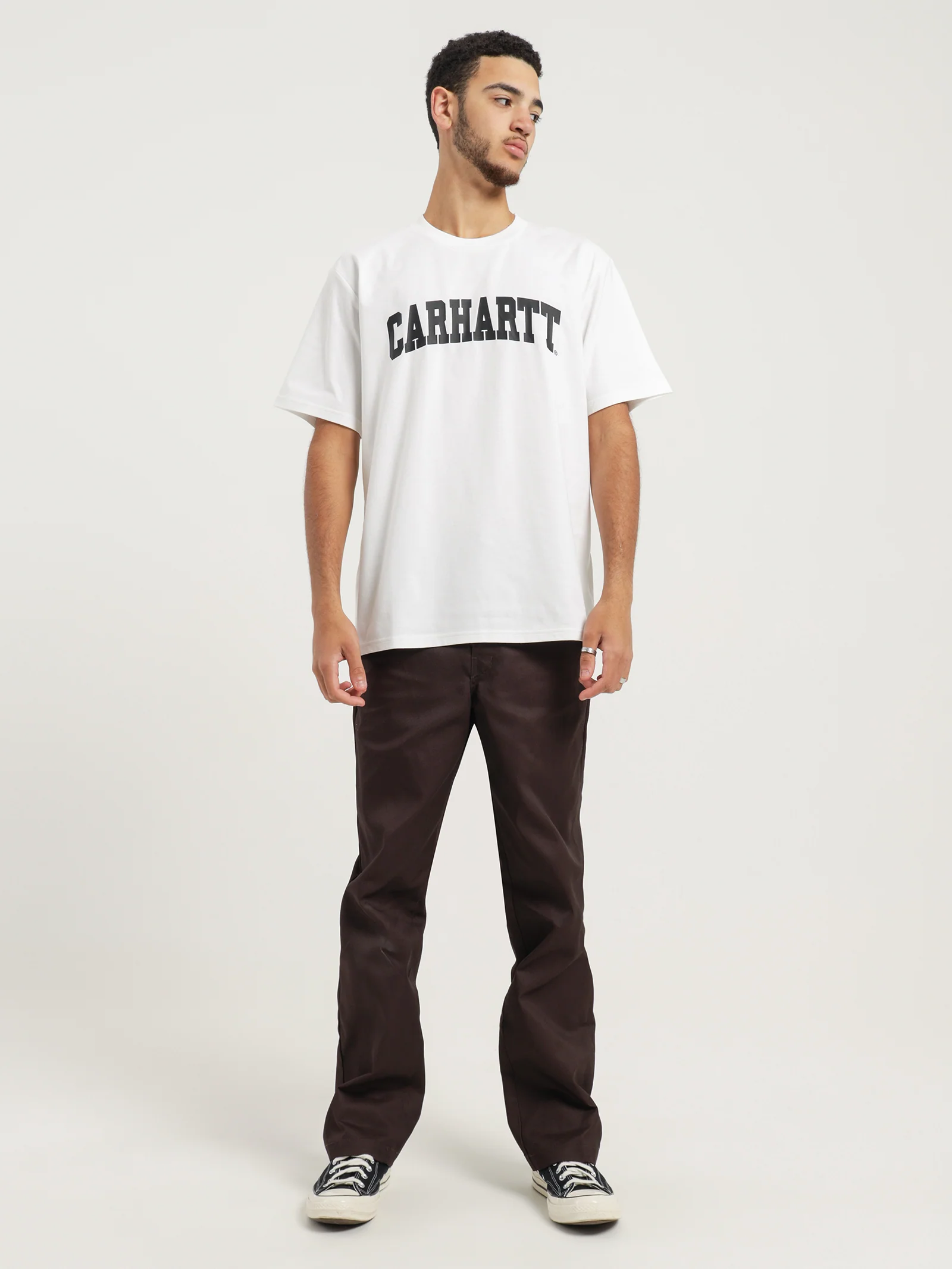 Short Sleeve University Script T-Shirt - Image 2