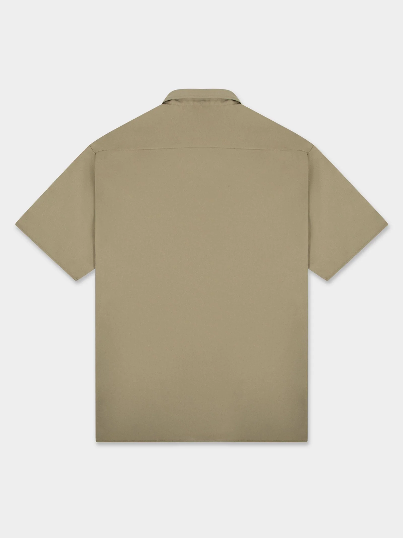 Short Sleeve Zip-Through Workshirt - Image 6