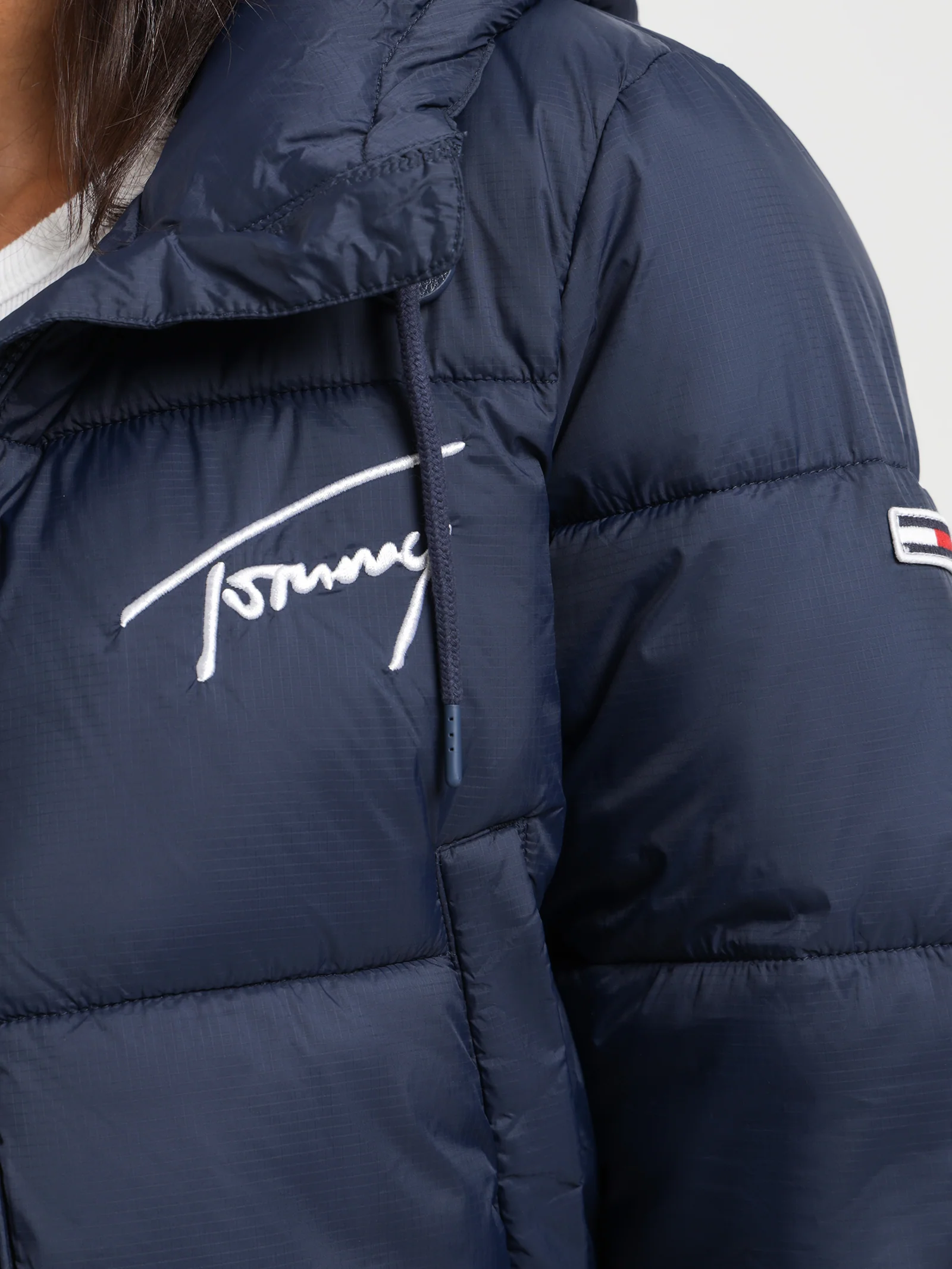 Signature Cropped Puffer - Image 6