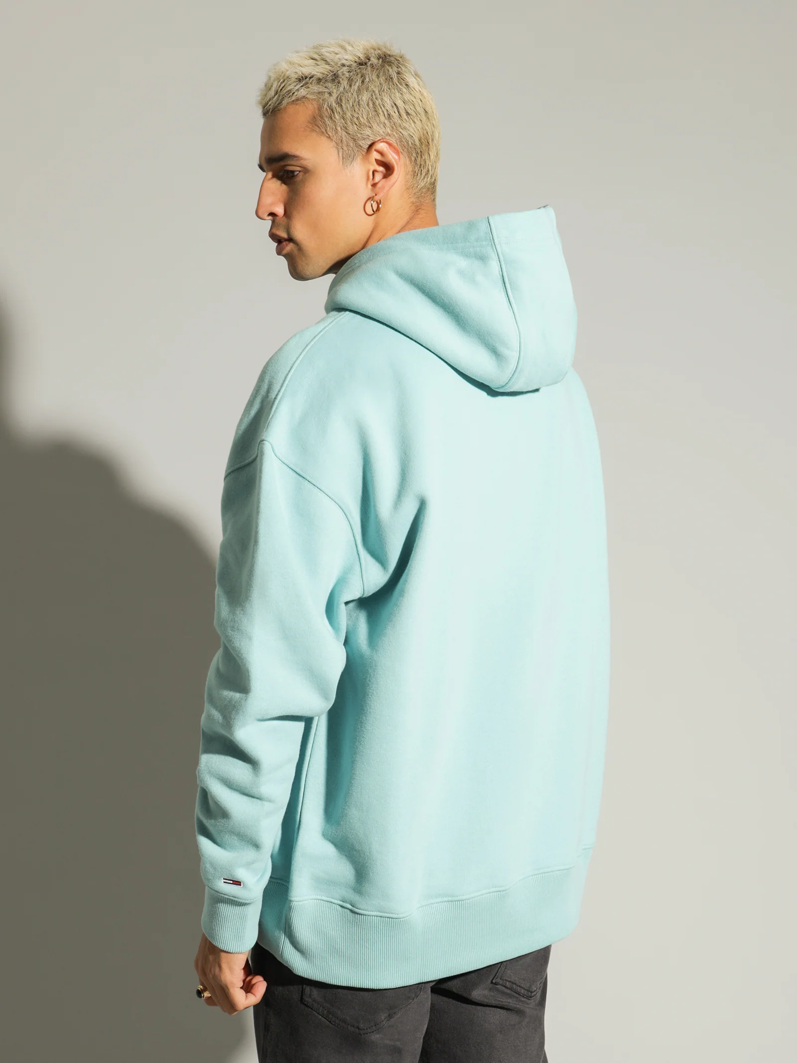 Signature Logo Relaxed Fit Hoodie - Image 6