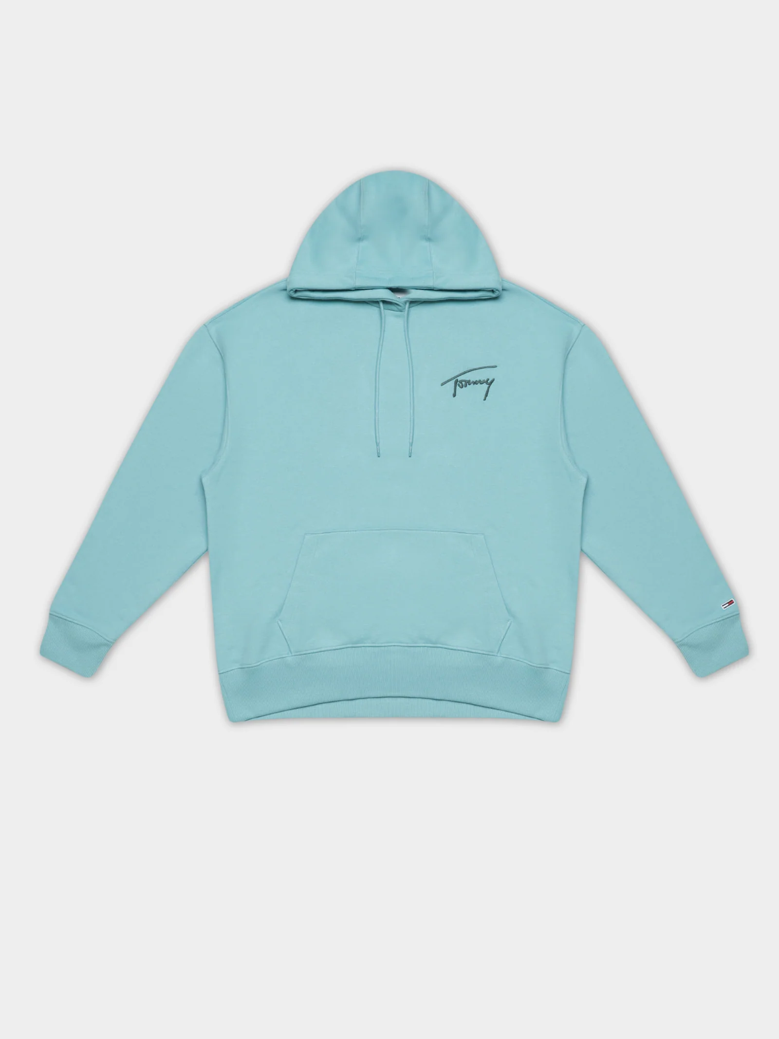 Signature Logo Relaxed Fit Hoodie - Image 7