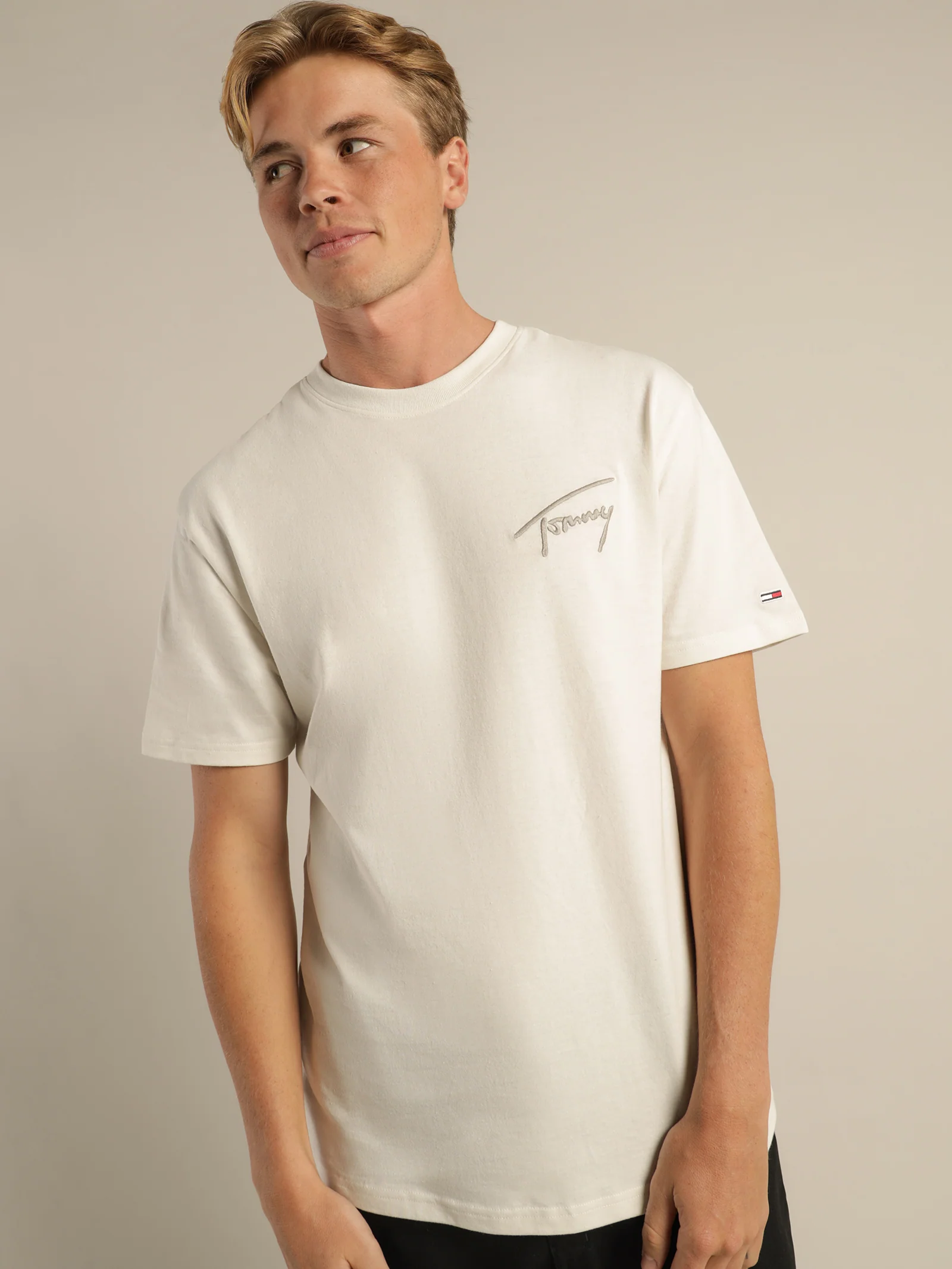 Signature Recycled Cotton T-Shirt - Image 2
