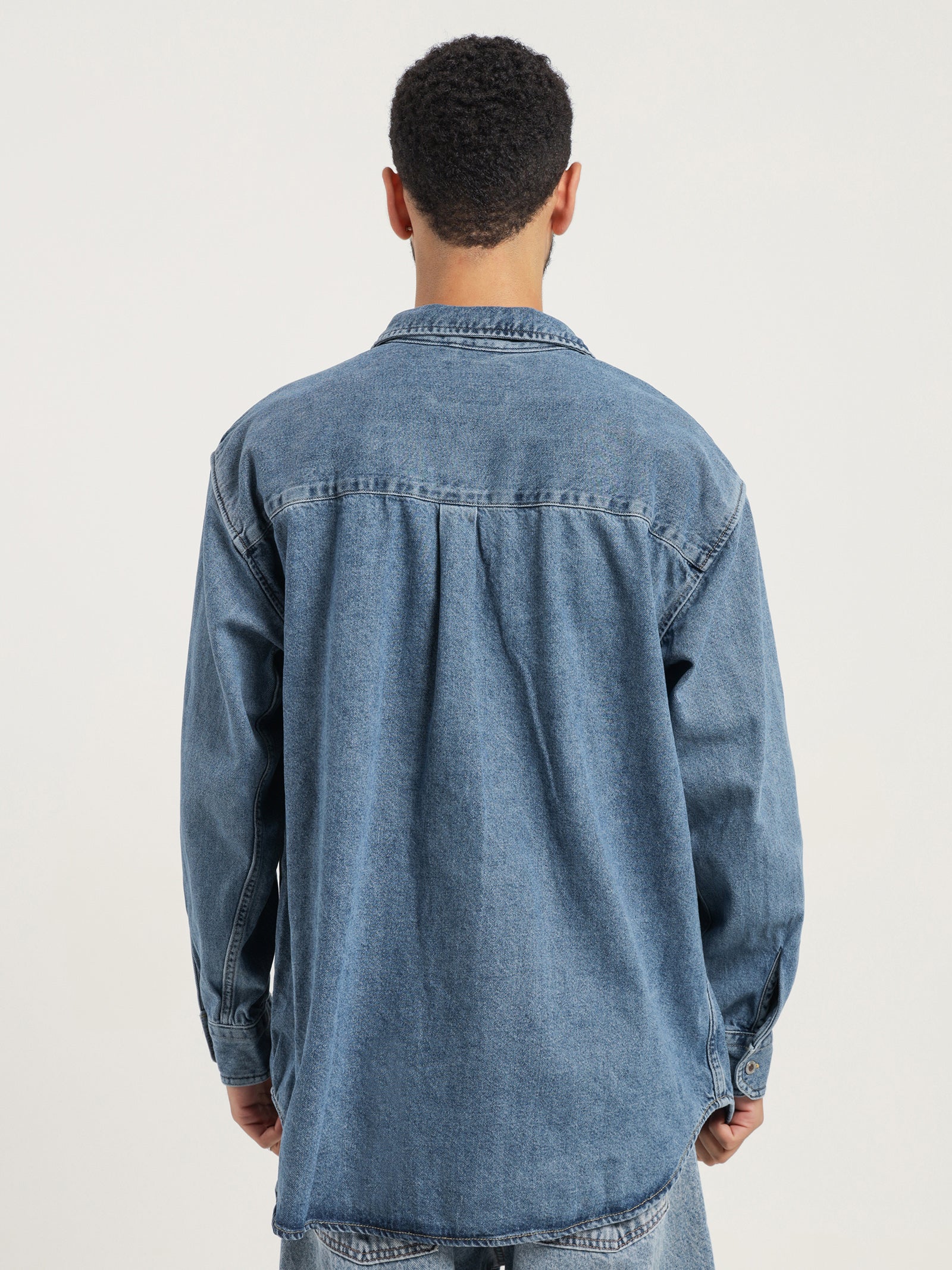 Silvertab Oversized One Pocket Shirt - Image 7