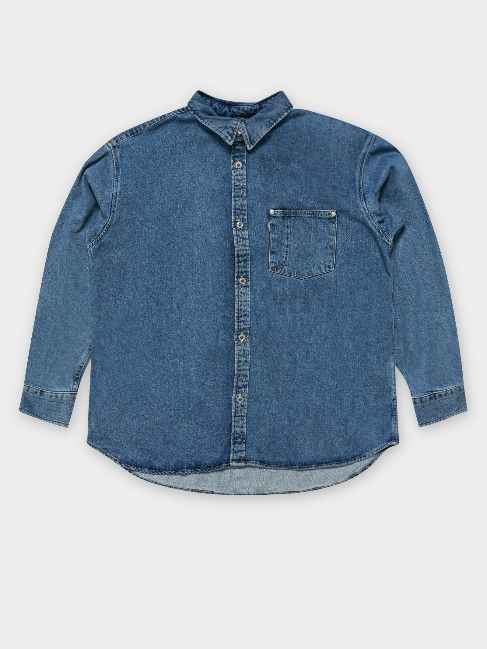Silvertab Oversized One Pocket Shirt - Image 8