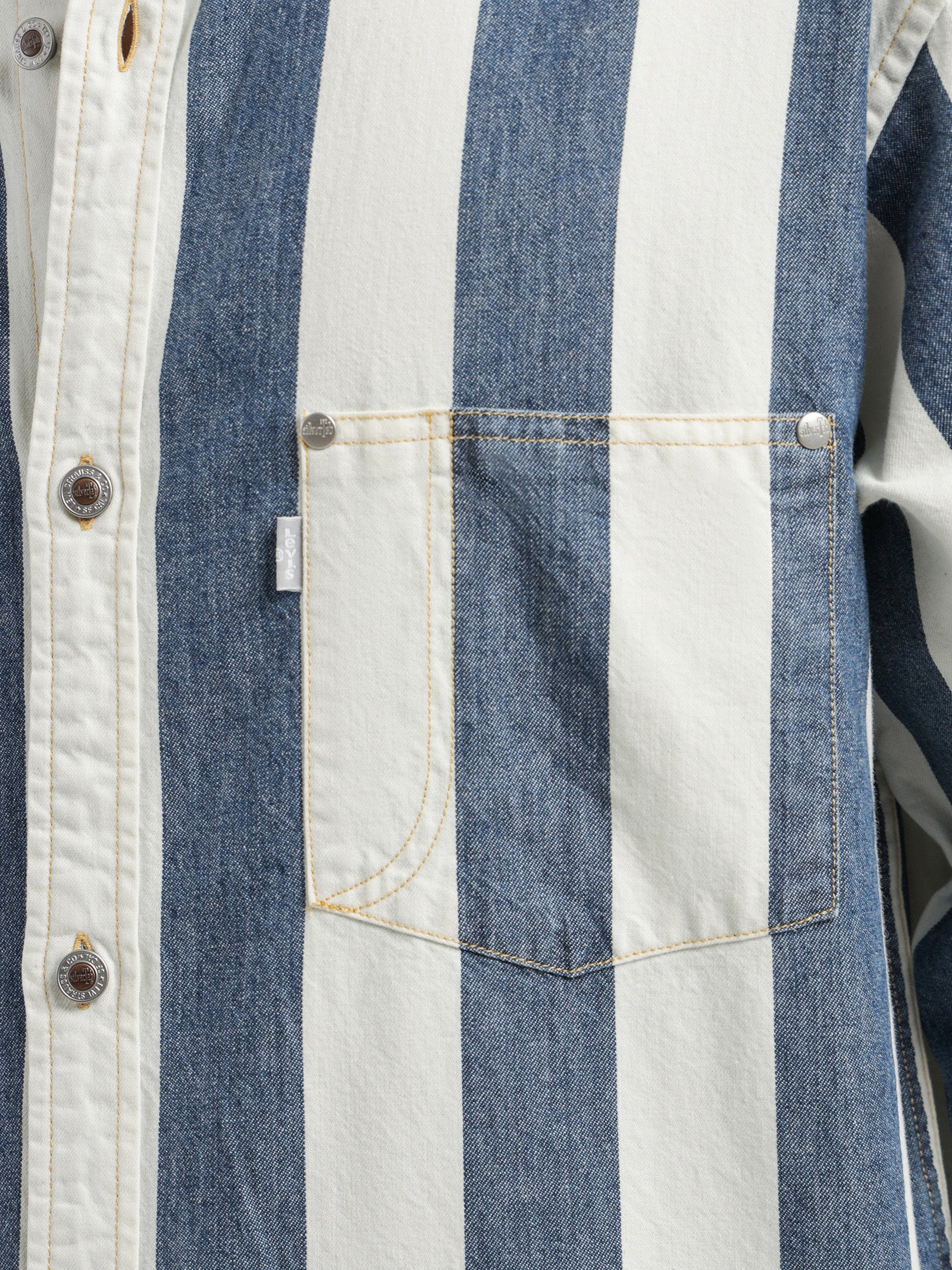 Silvertab Oversized One Pocket Shirt - Image 5