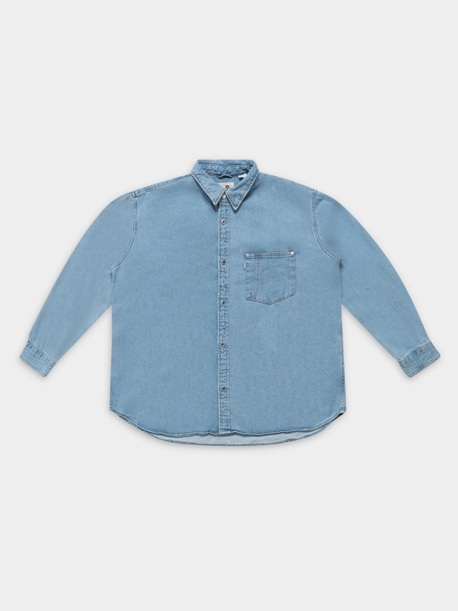 Silvertab Oversized One Pocket Shirt - Image 6