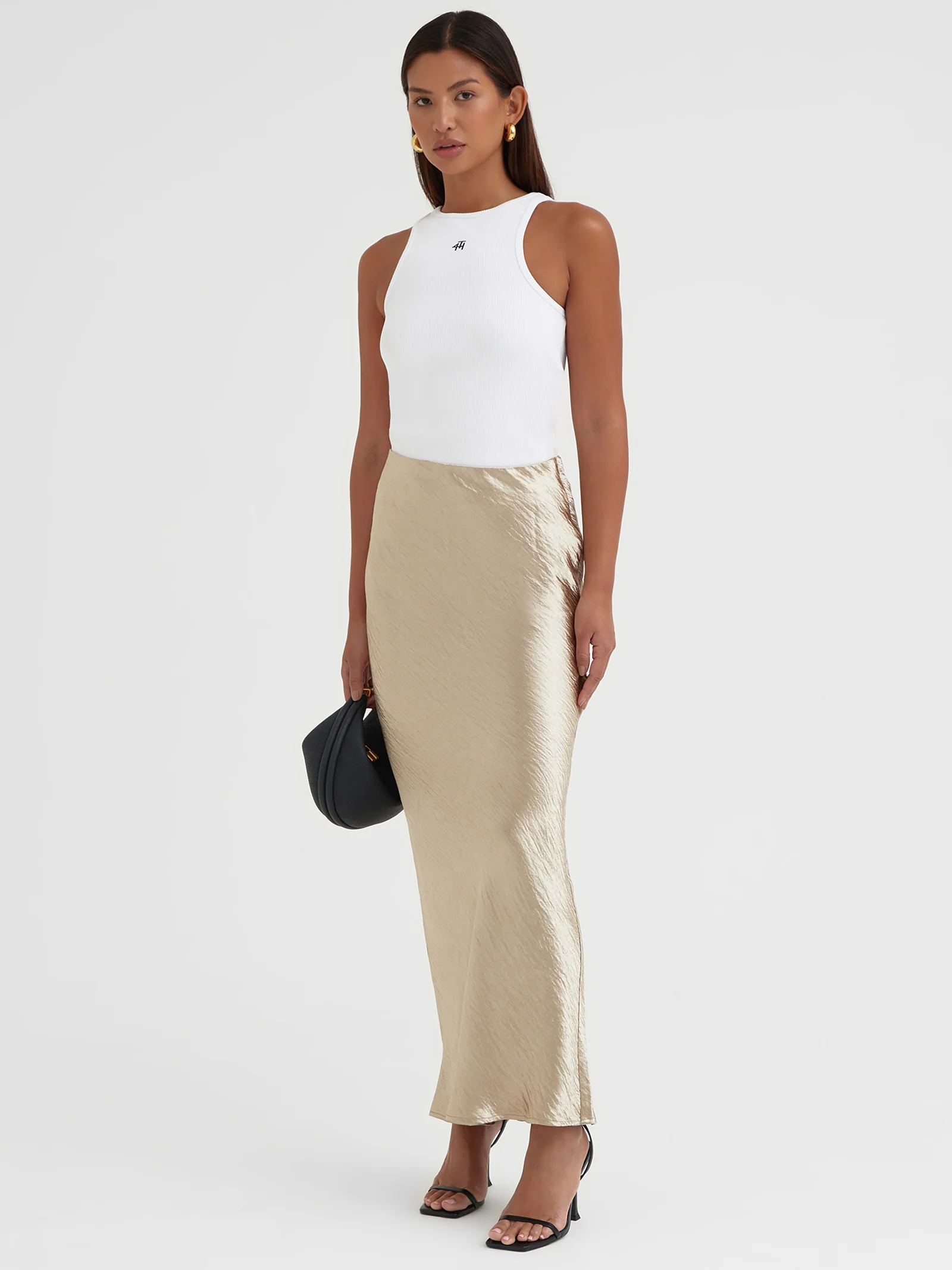 Silvie Satin Skirt - Image 4