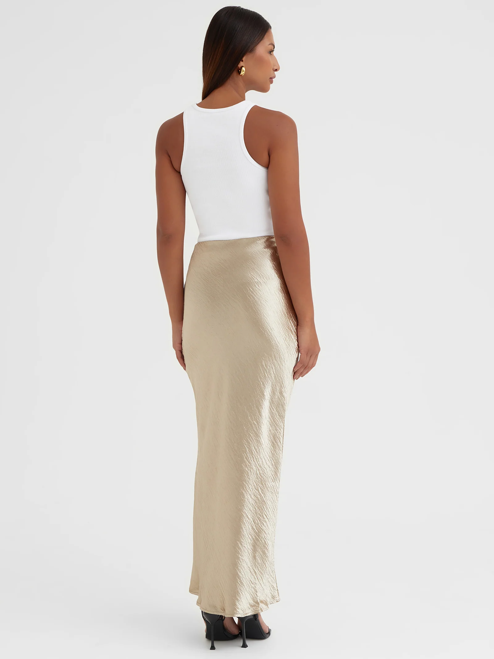 Silvie Satin Skirt - Image 5