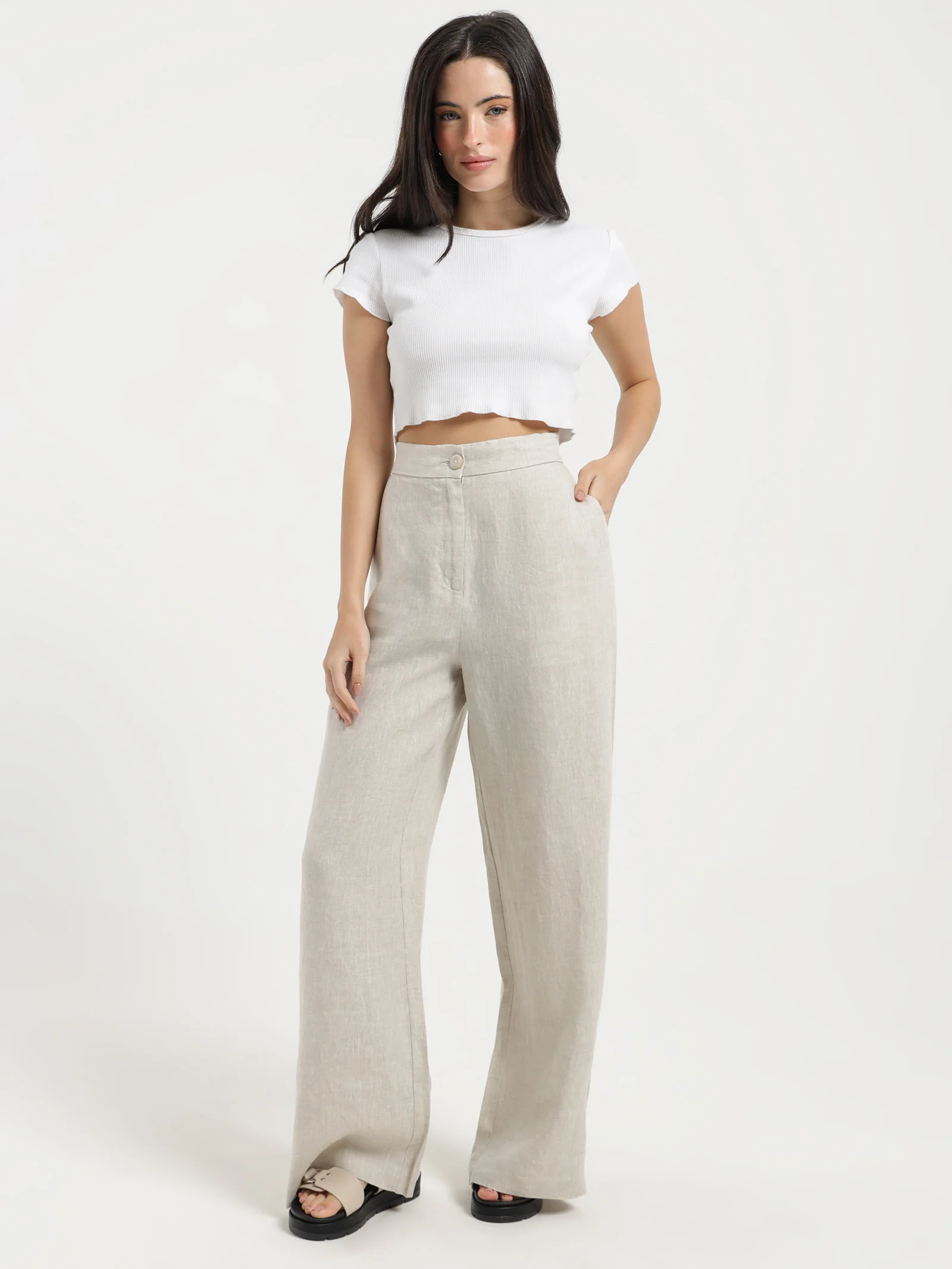 Sima Linen Pants - Image 4