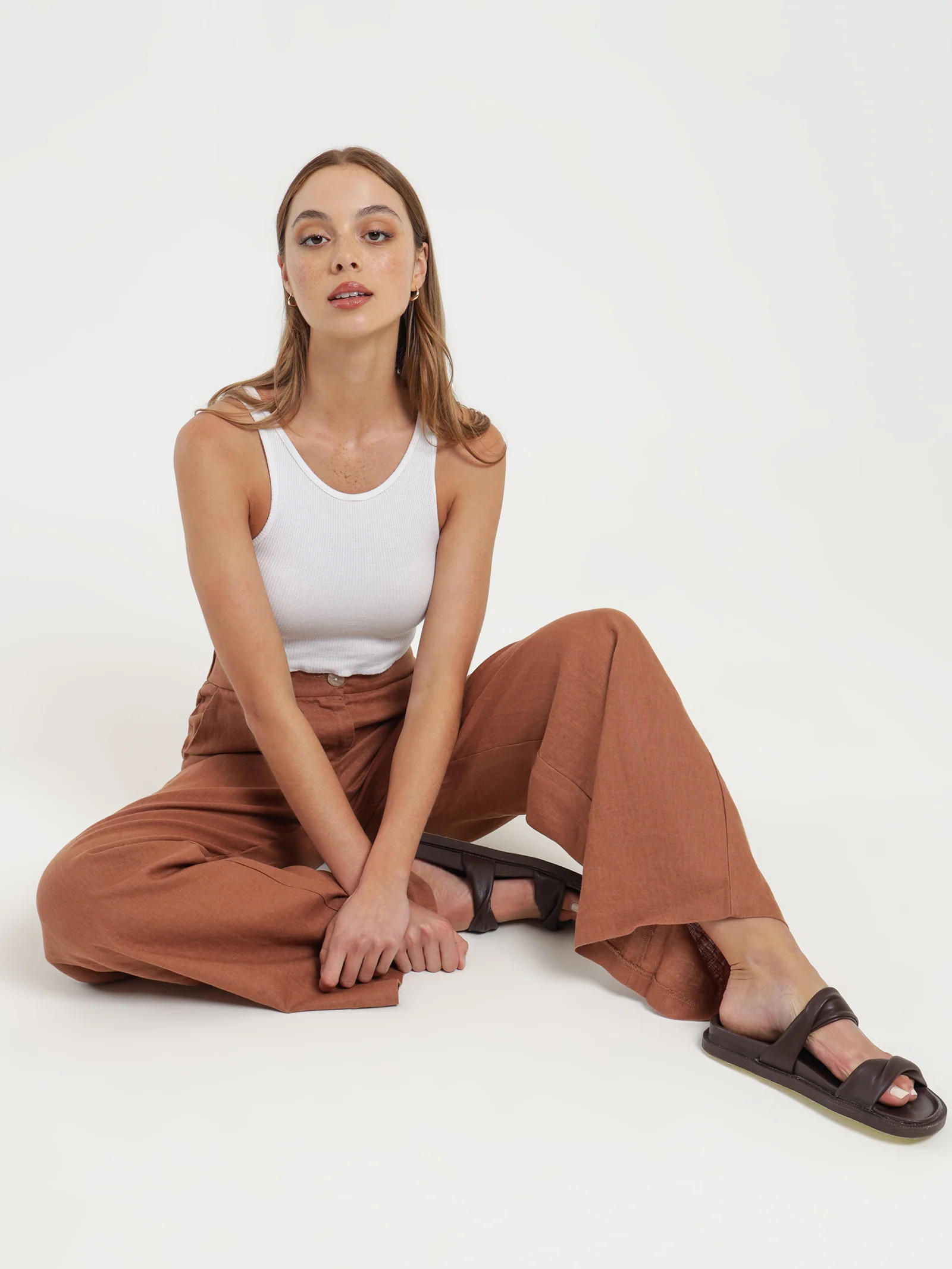 Sima Linen Pants - Image 2