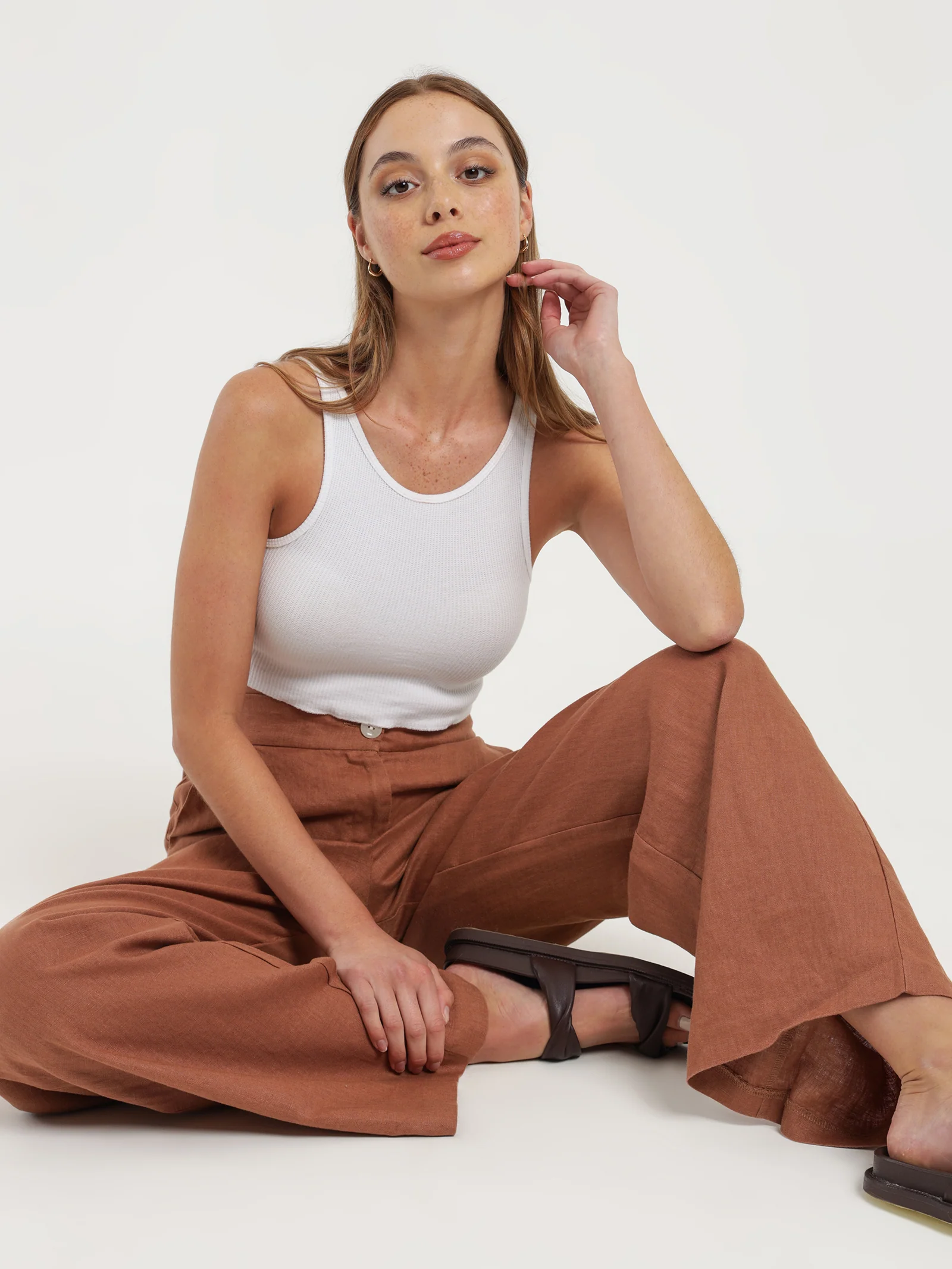 Sima Linen Pants - Image 5