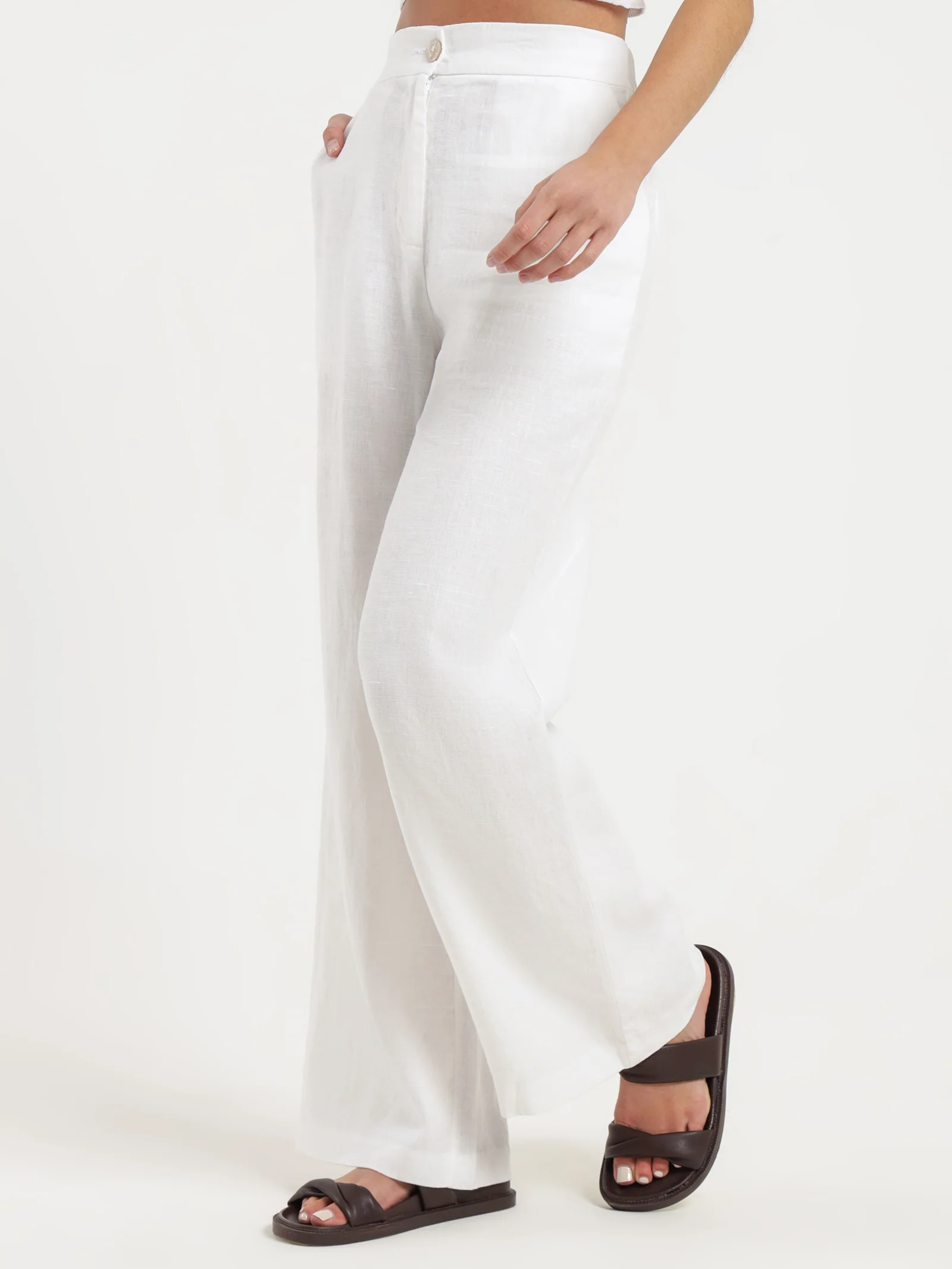 Sima Linen Pants - Image 3