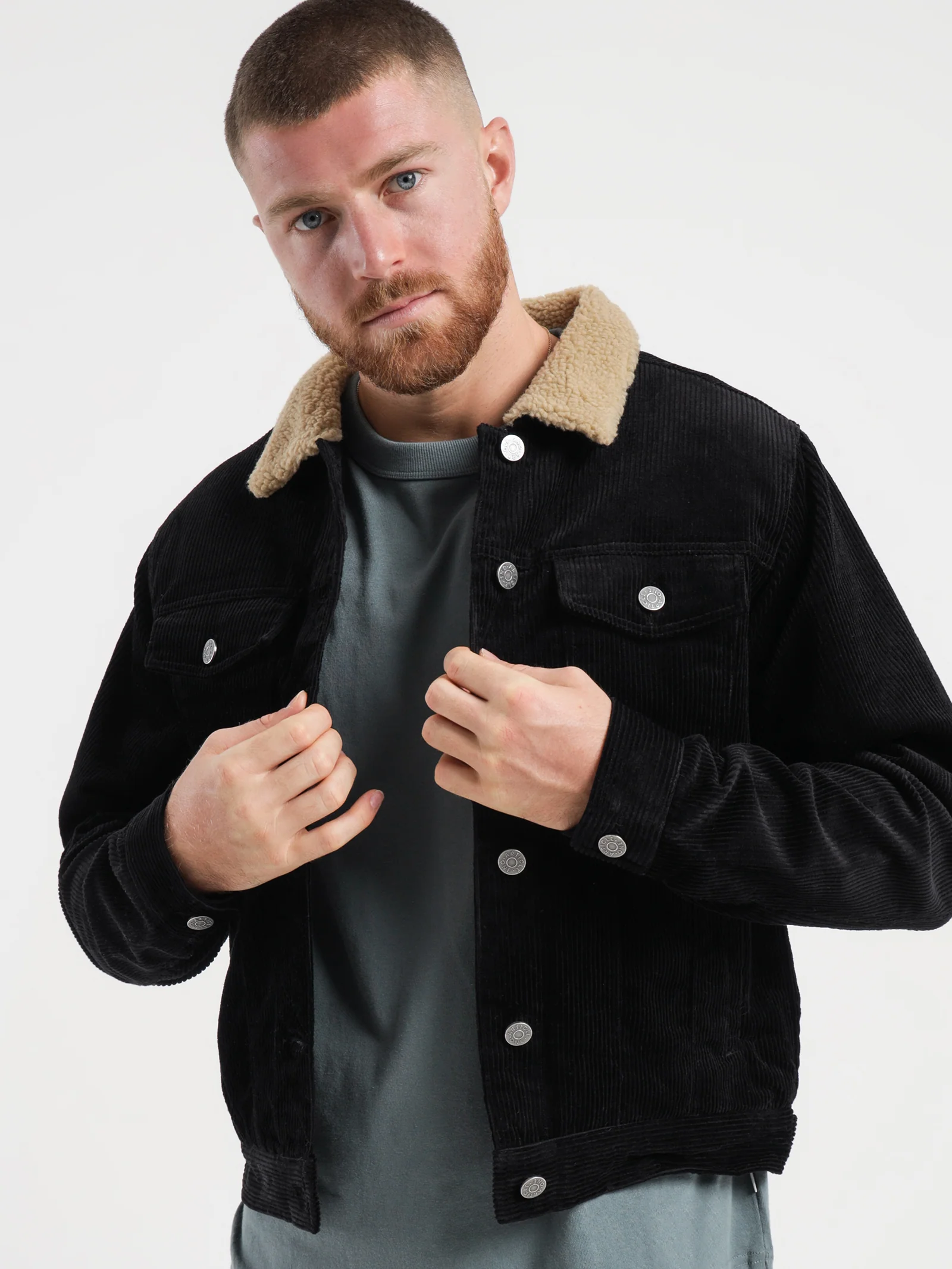 Skylar Cord Sherpa Jacket - Image 4