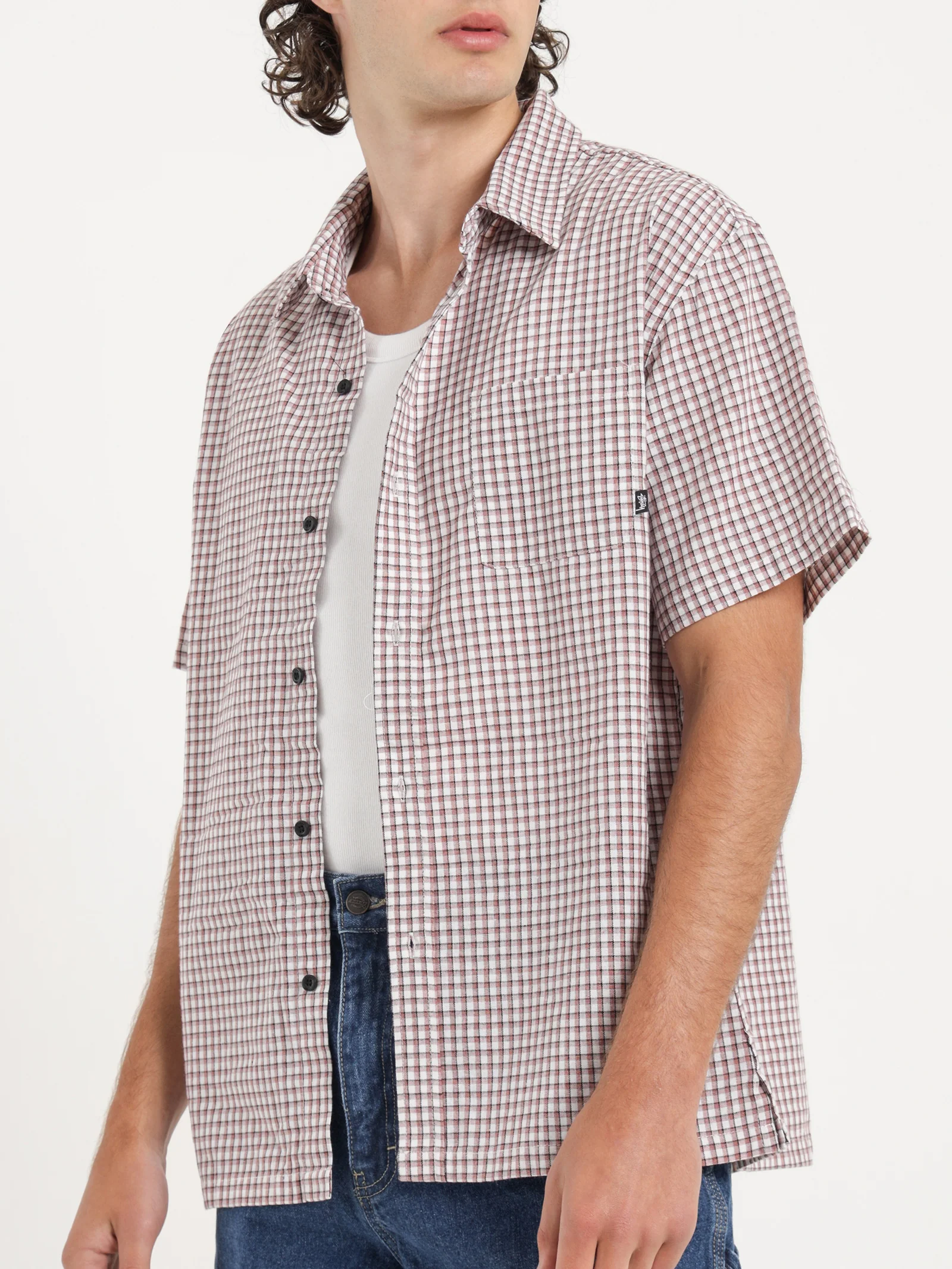 Slate Check Short Sleeve Shirt - Image 2