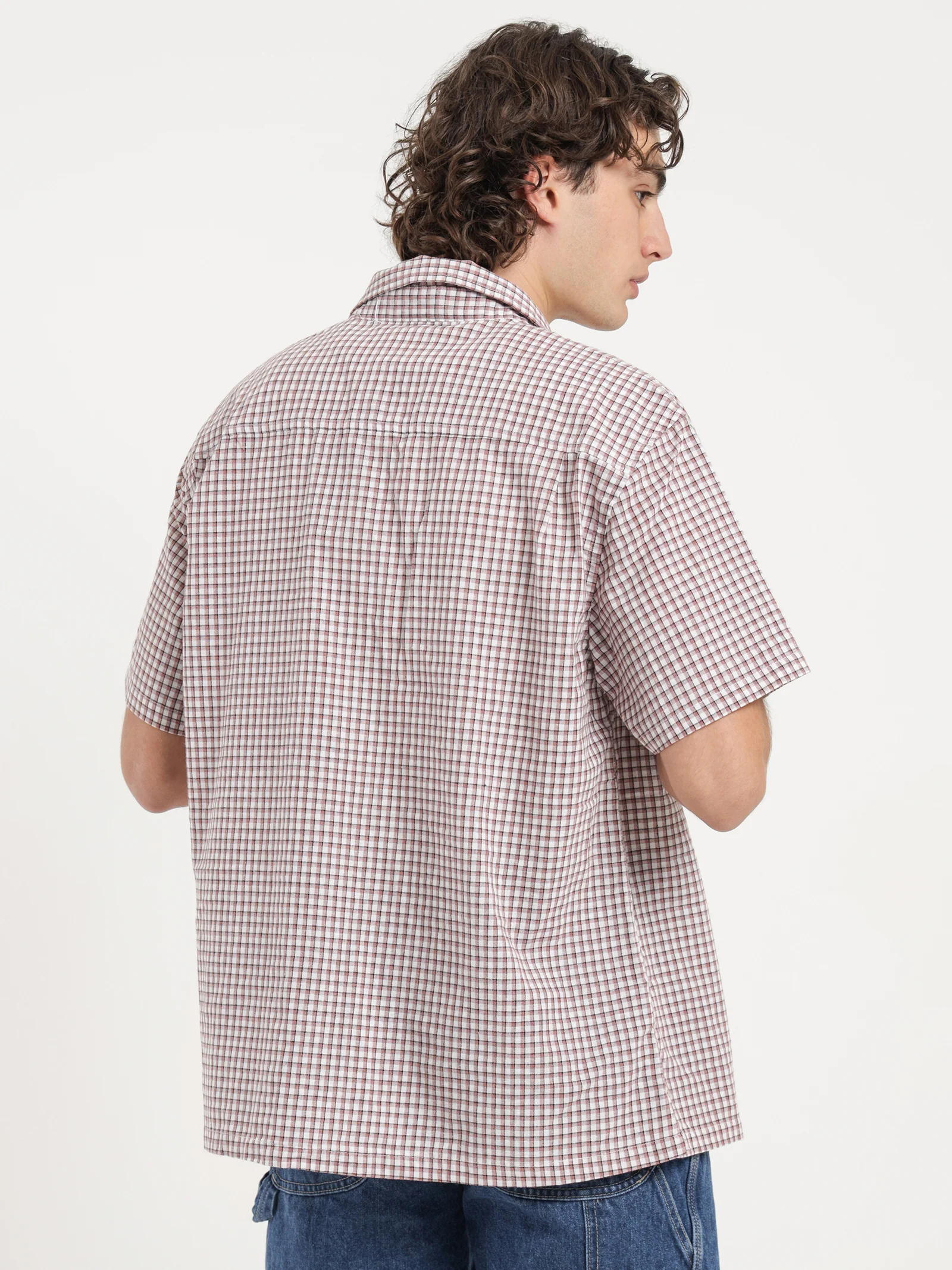 Slate Check Short Sleeve Shirt - Image 5
