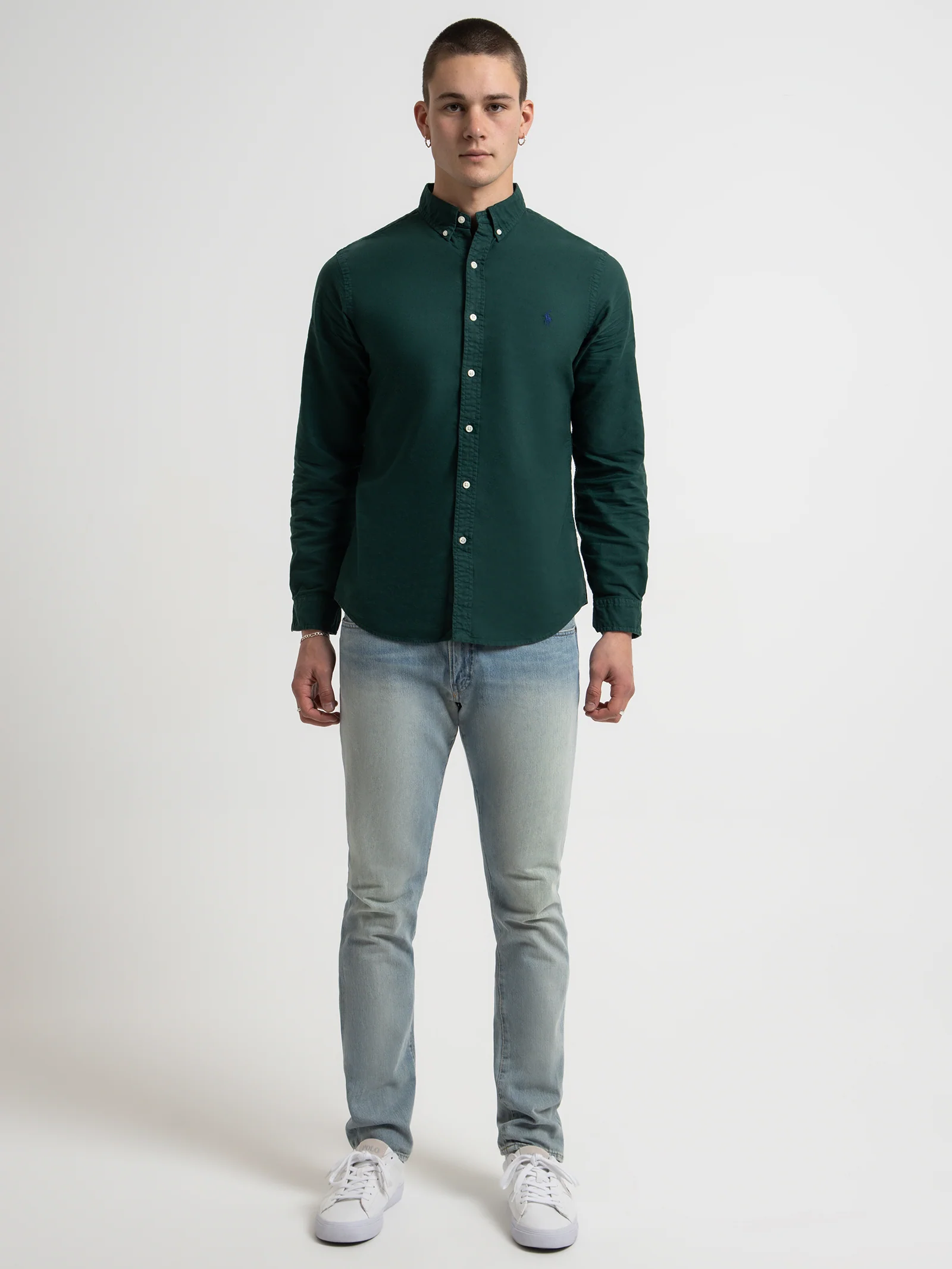 Slim Fit 40/1 GD Oxford Shirt - Image 2