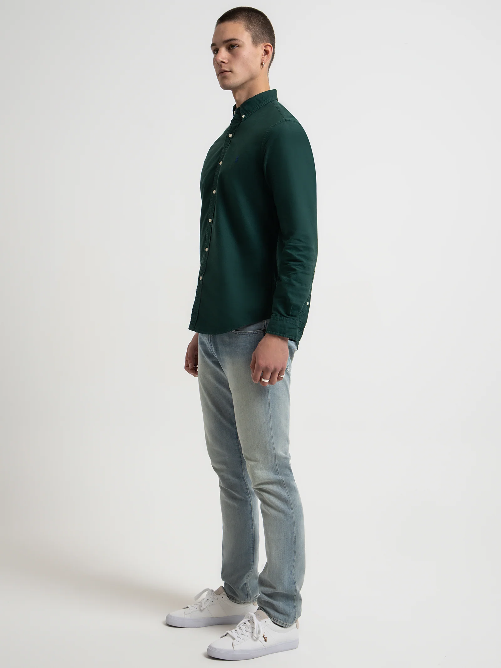 Slim Fit 40/1 GD Oxford Shirt - Image 4