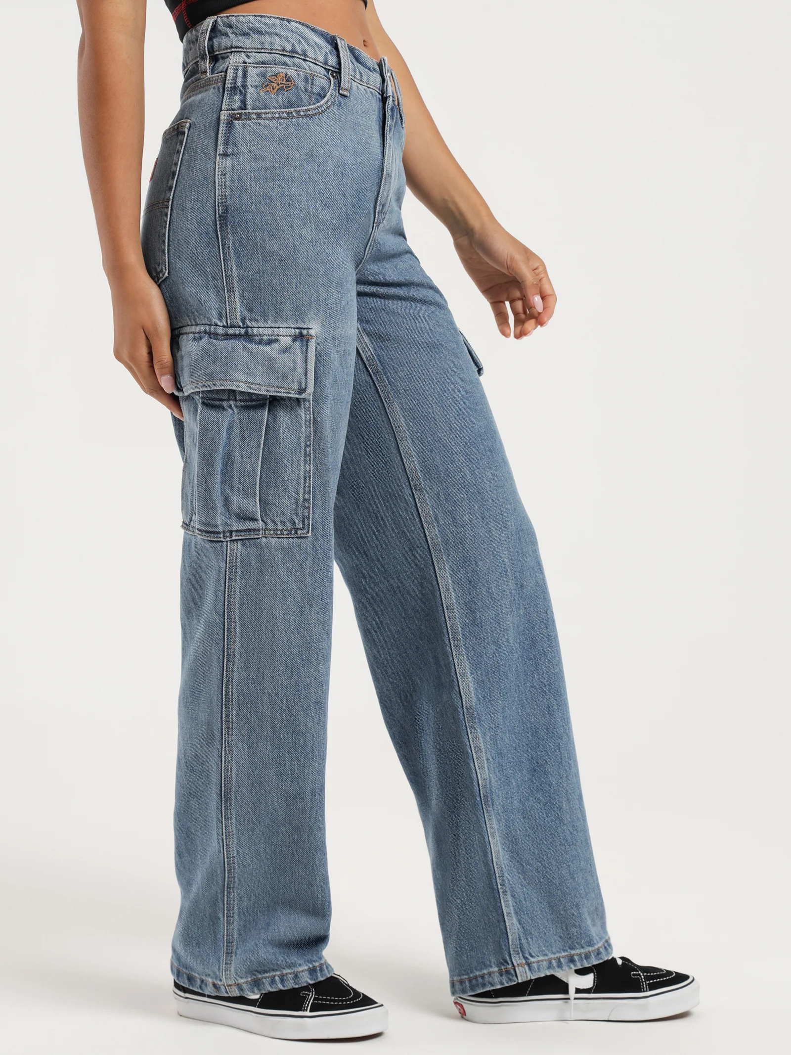 Sloucher Cargo Jeans - Image 3