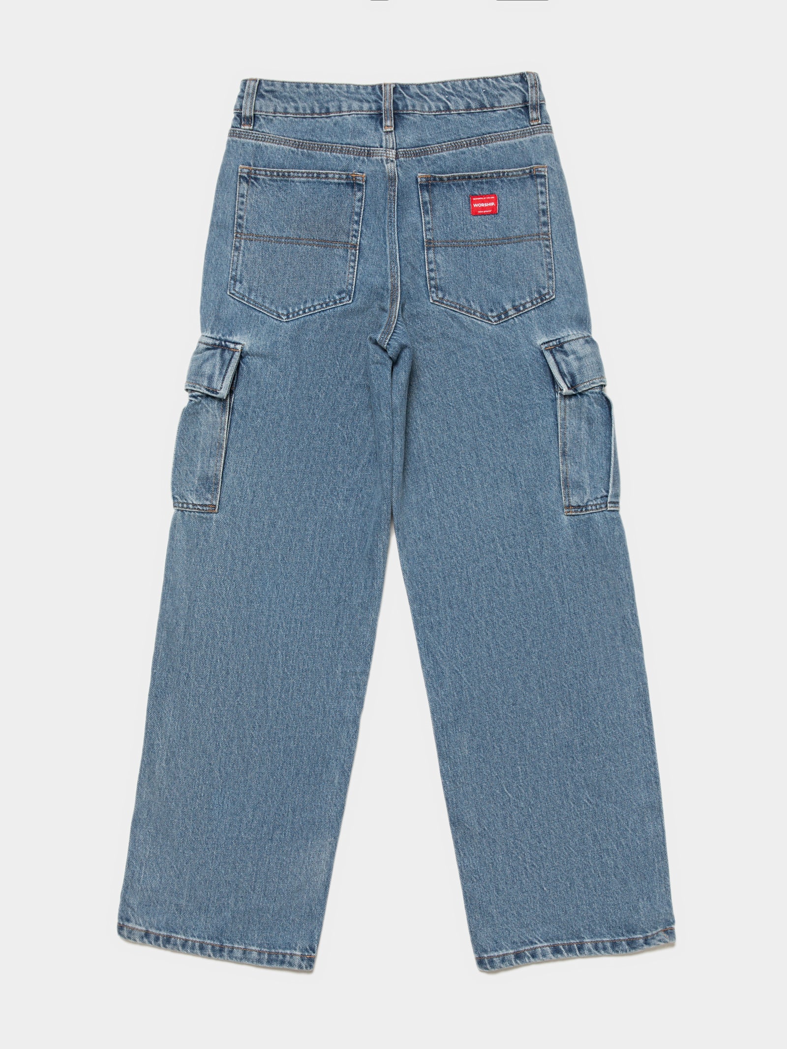 Sloucher Cargo Jeans - Image 8