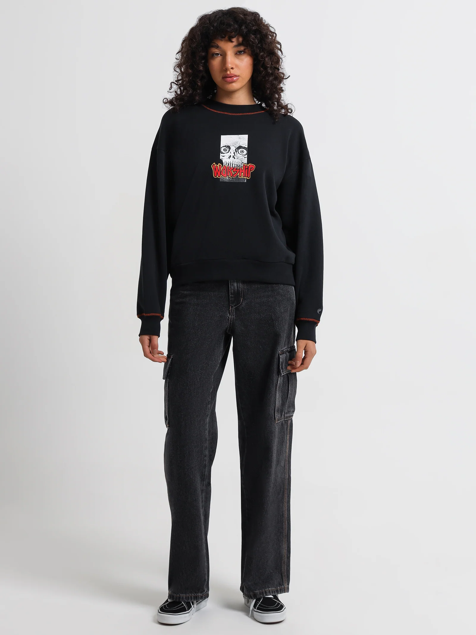Sloucher Cargo Jeans - Image 2