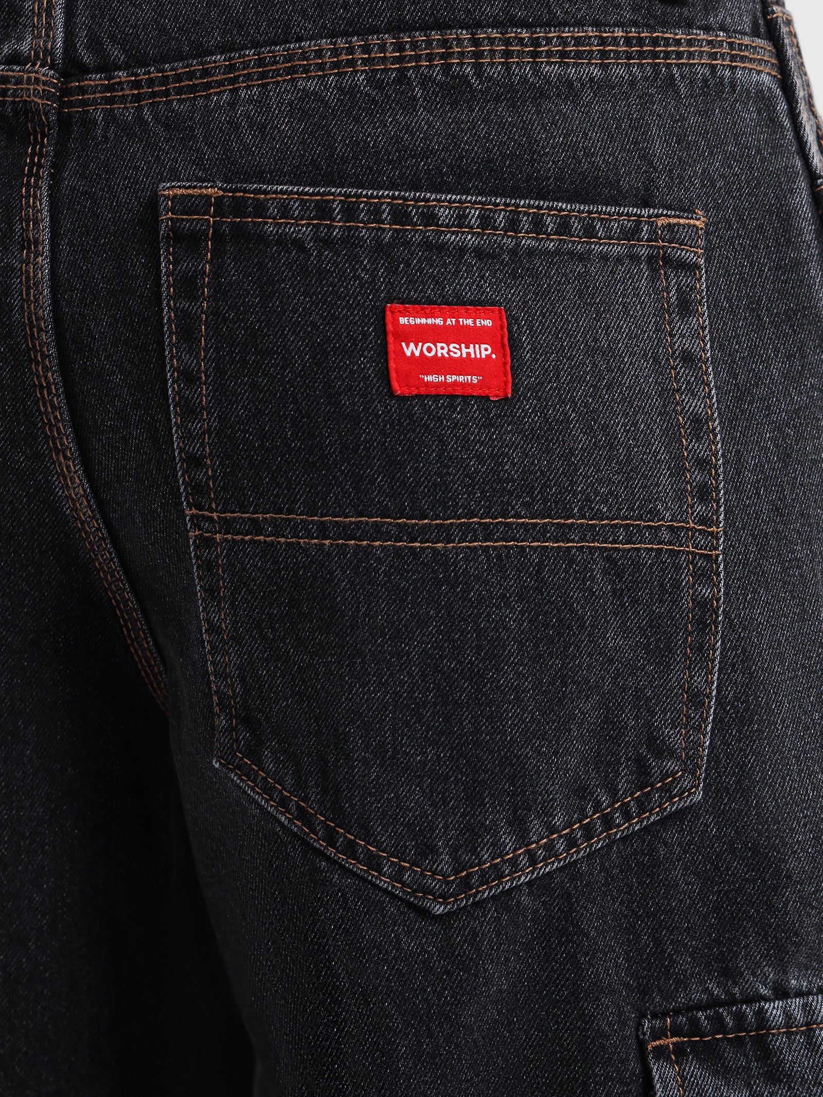 Sloucher Cargo Jeans - Image 5