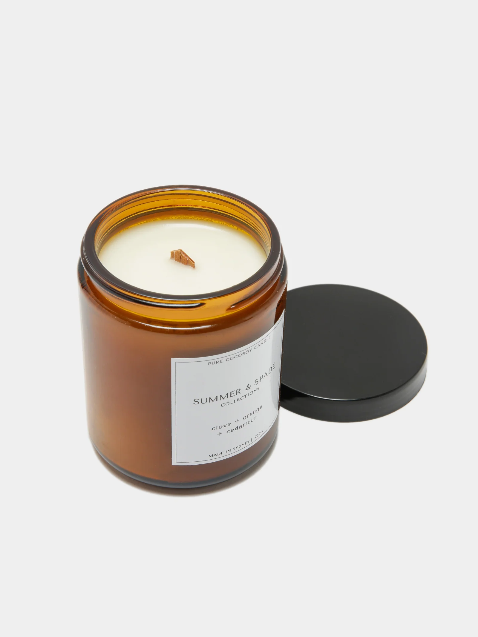 Small Amber Candle - Image 2