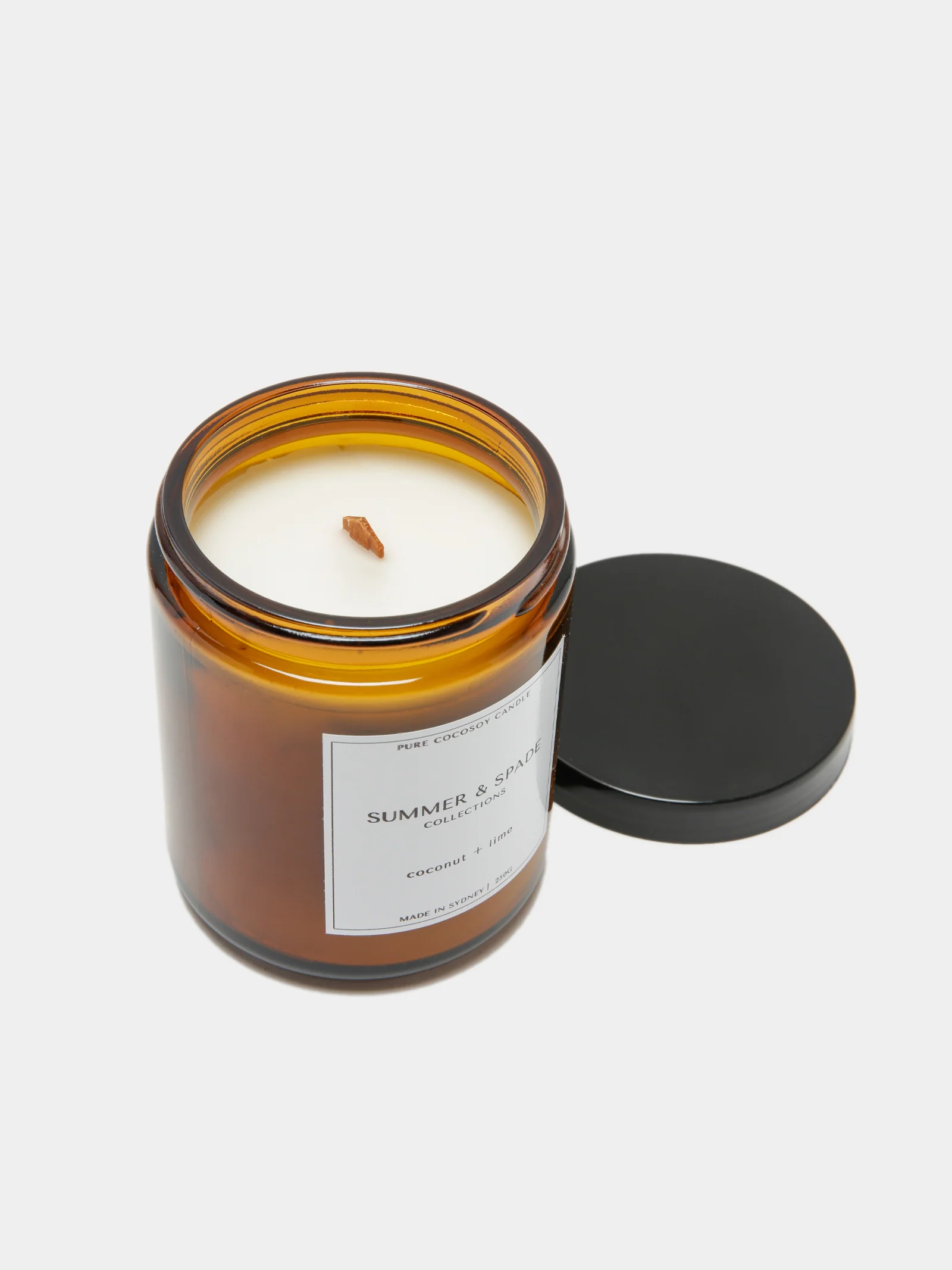 Small Amber Candle - Image 2