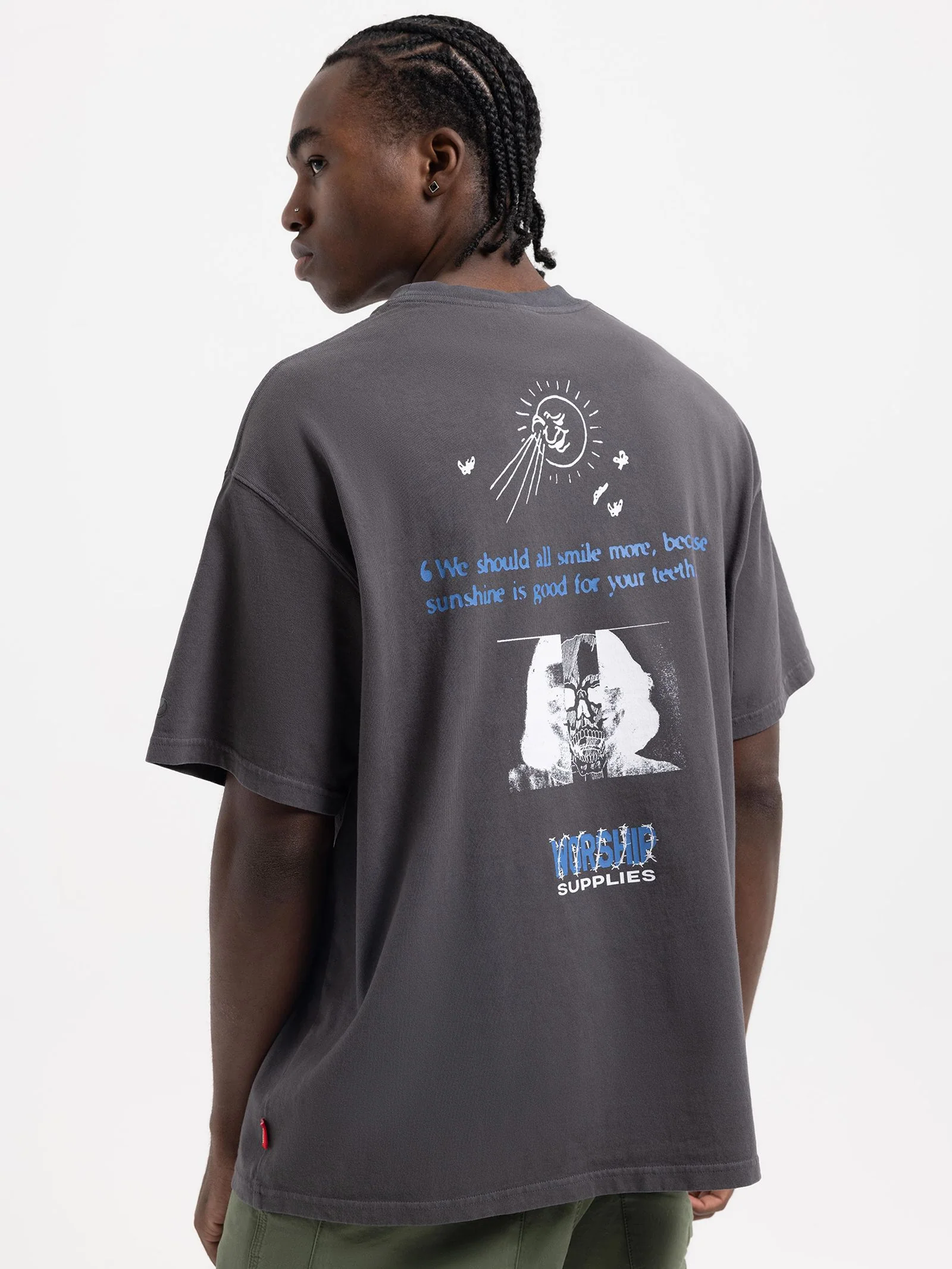 Smile More Oversized T-Shirt - Image 5