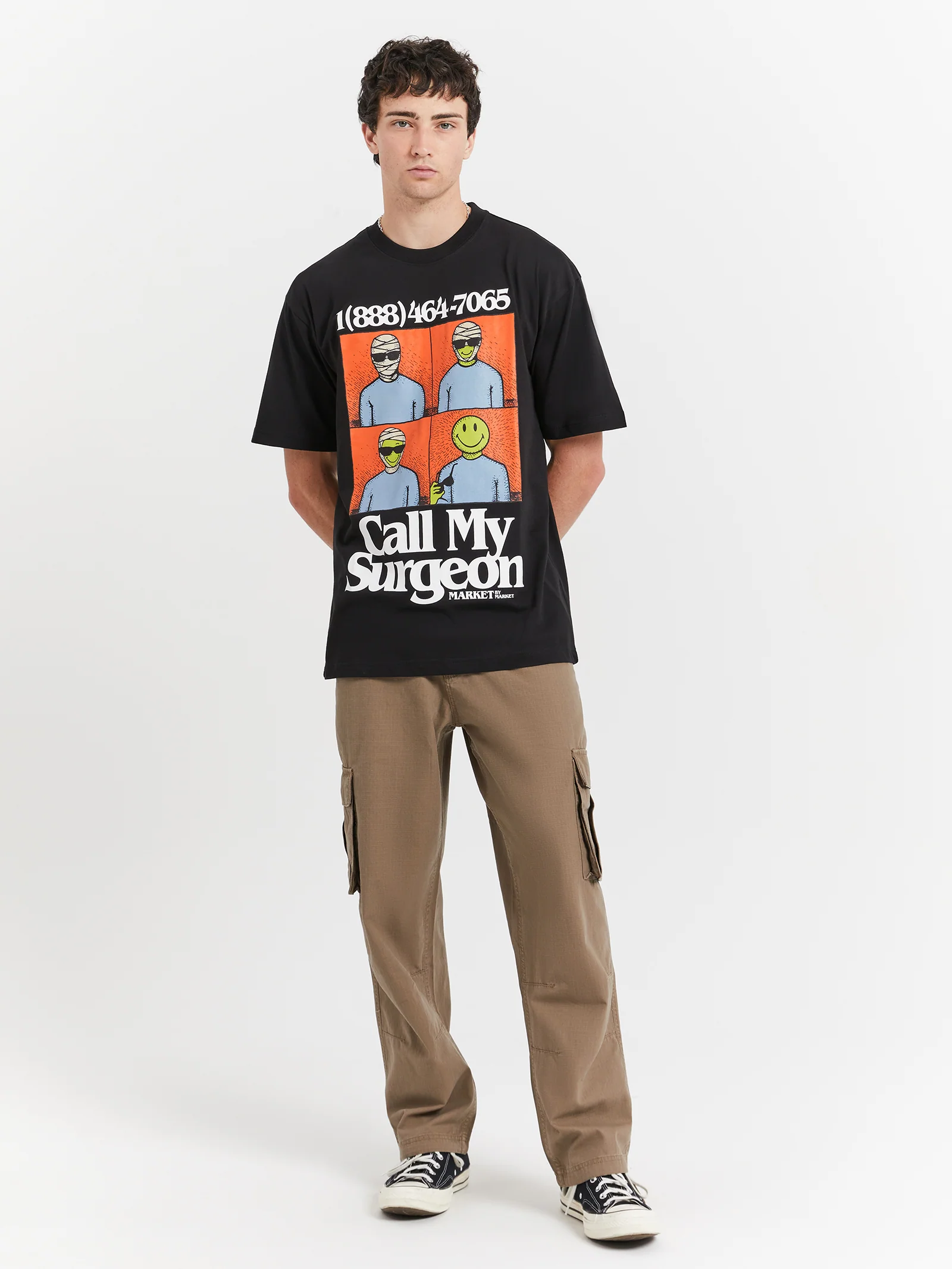 Smiley Call My Surgeon T-Shirt - Image 2