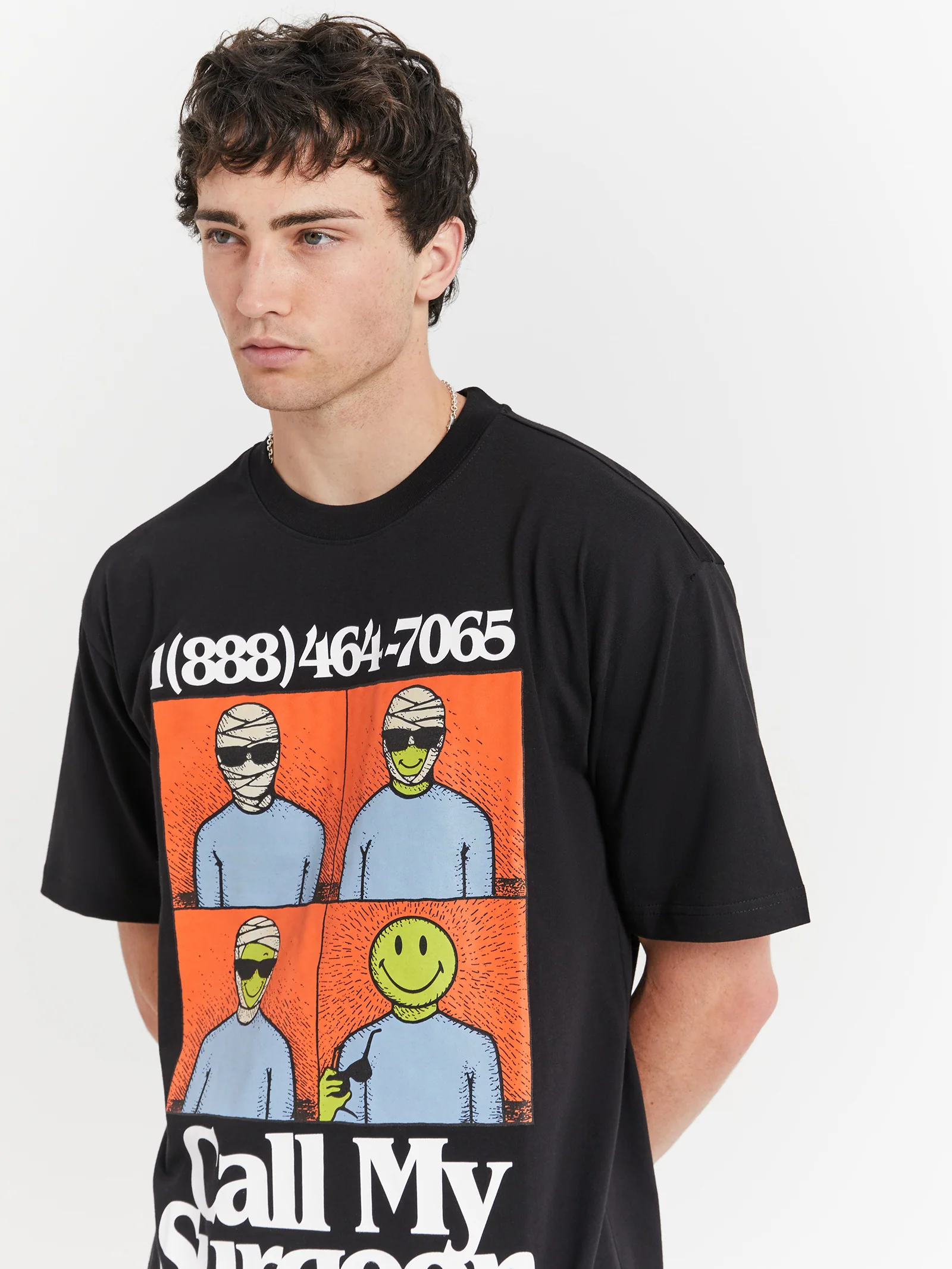 Smiley Call My Surgeon T-Shirt - Image 3