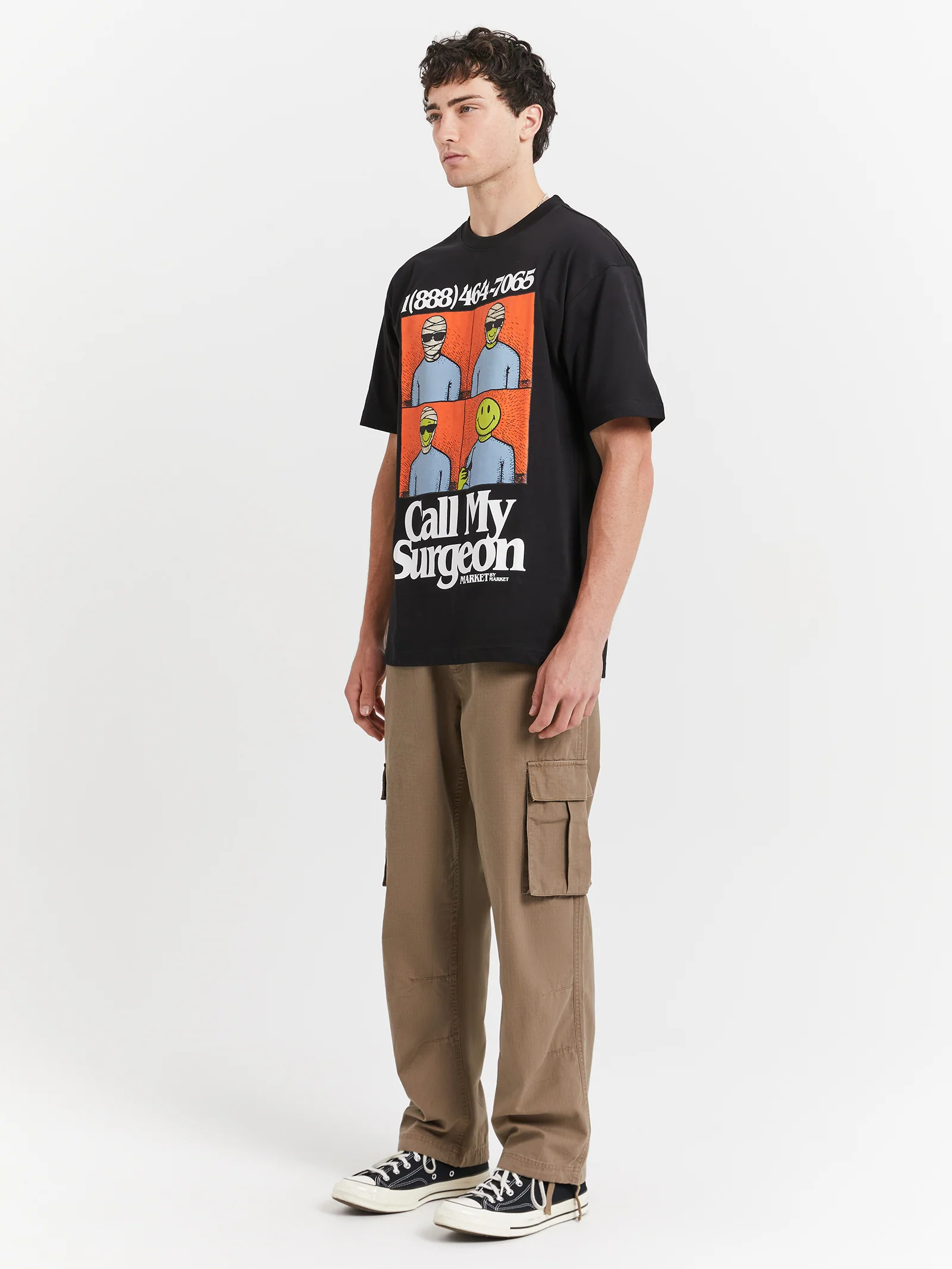 Smiley Call My Surgeon T-Shirt - Image 4