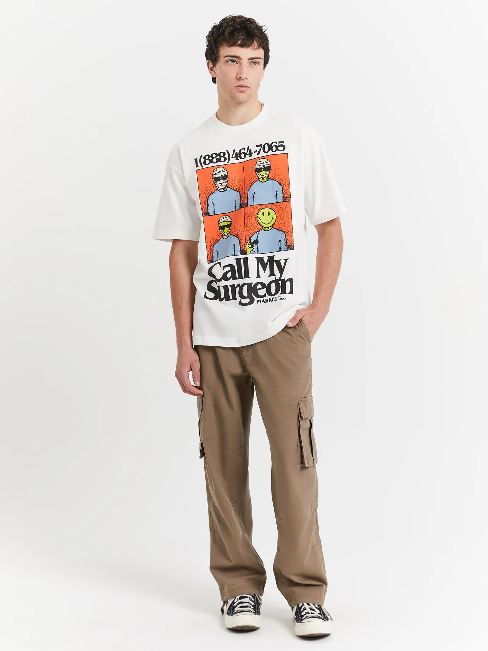 Smiley Call My Surgeon T-Shirt - Image 2