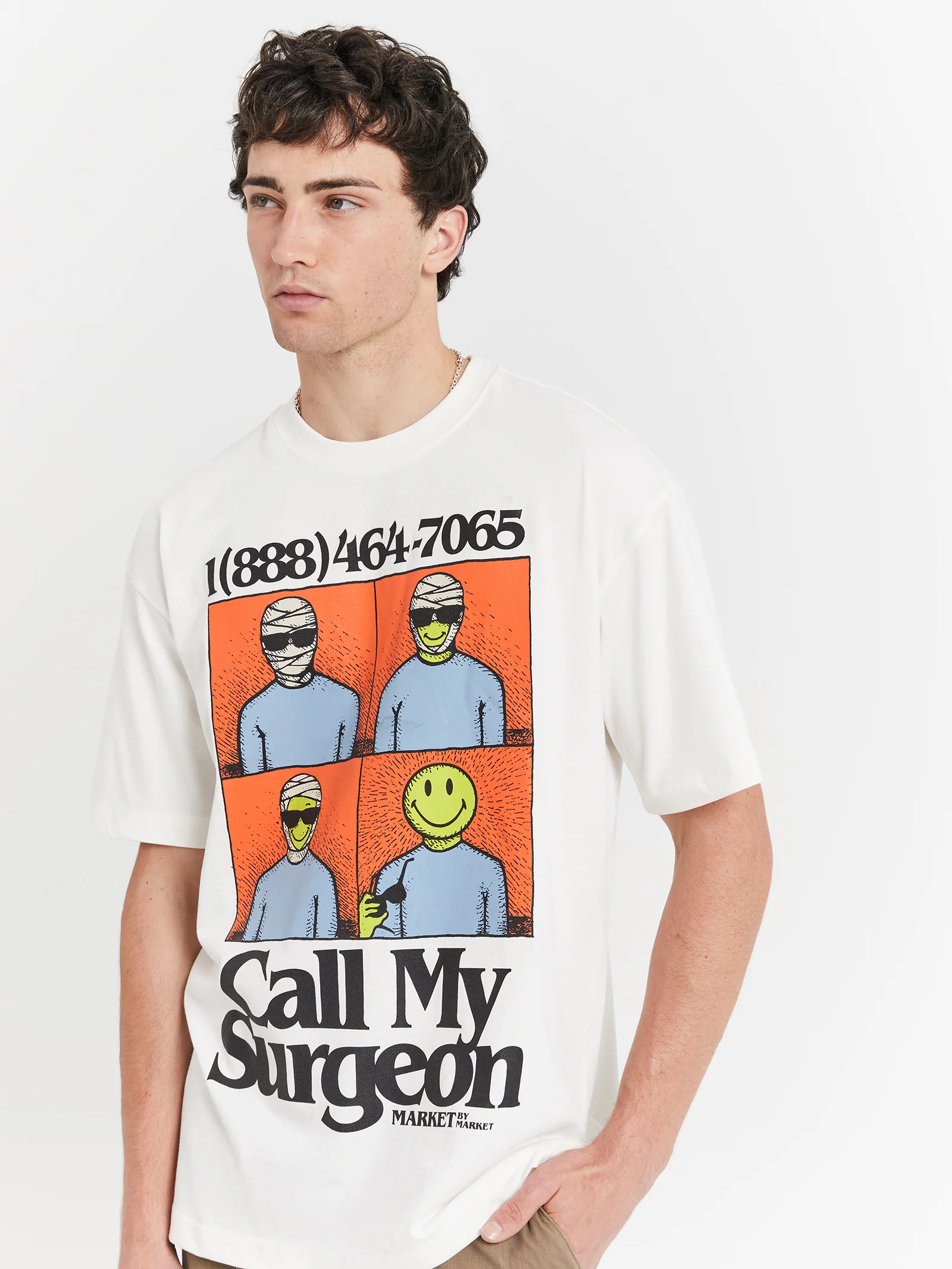 Smiley Call My Surgeon T-Shirt - Image 3