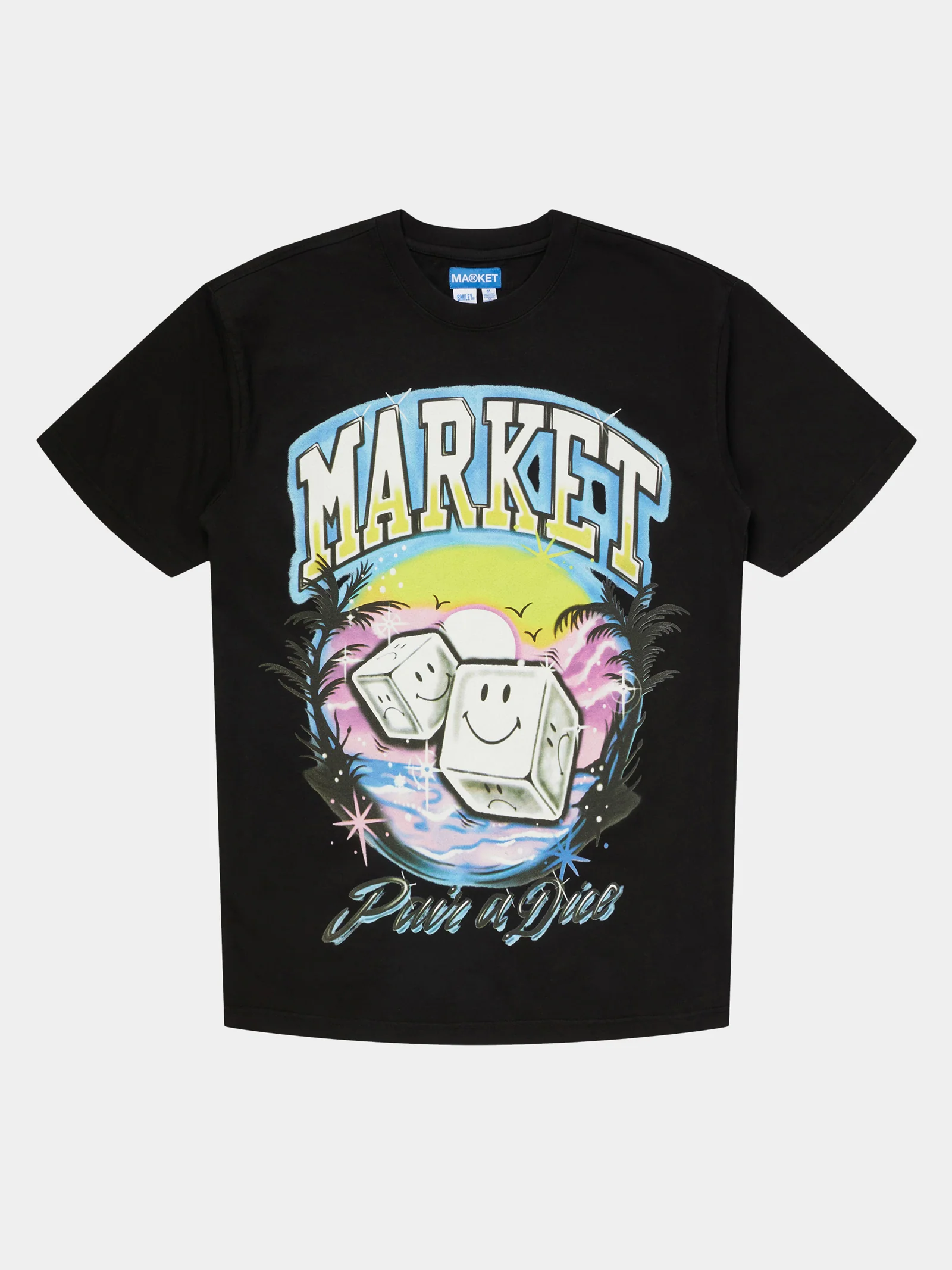 Smiley Pair of Dice T-Shirt - Image 6