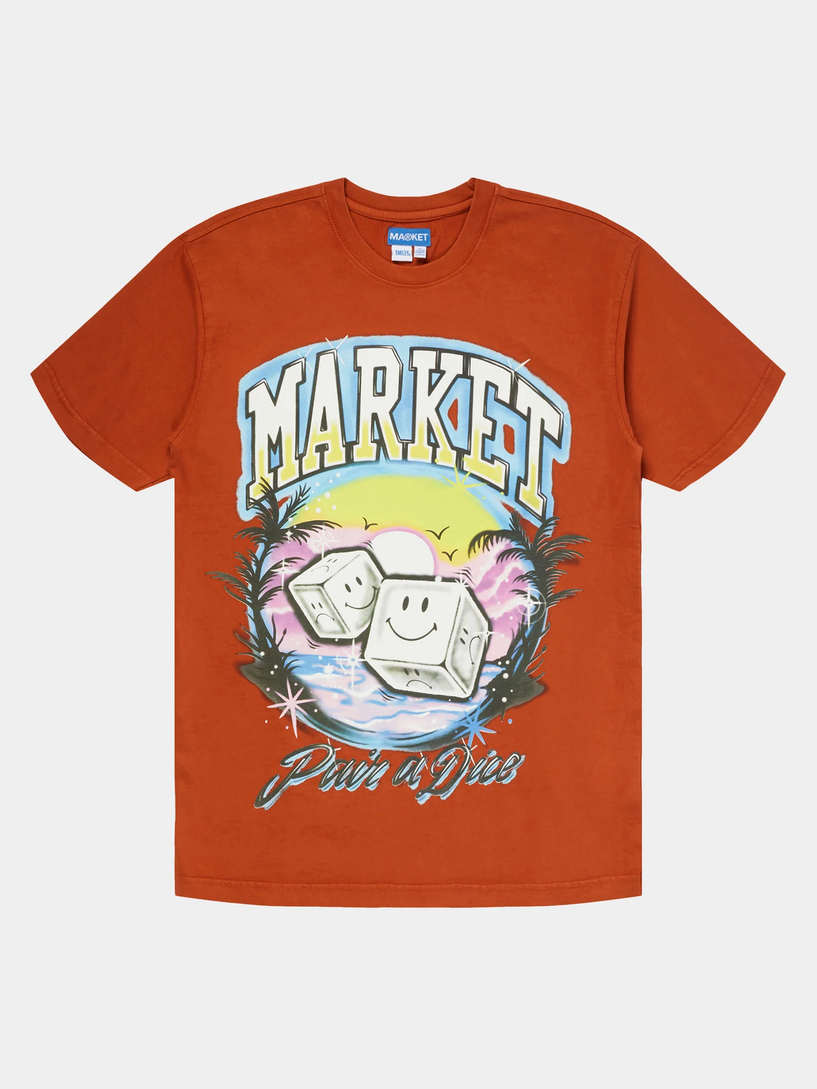 Smiley Pair of Dice T-Shirt - Image 6
