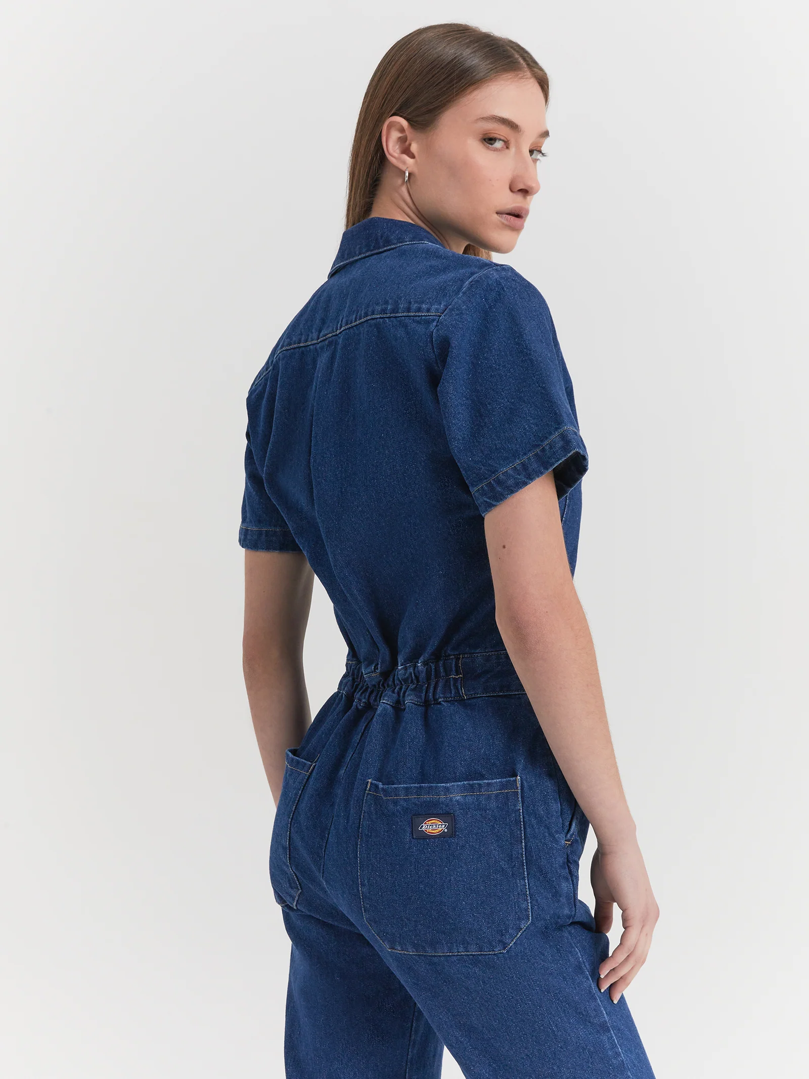 Smithville Denim Short Sleeve Coverall - Image 3