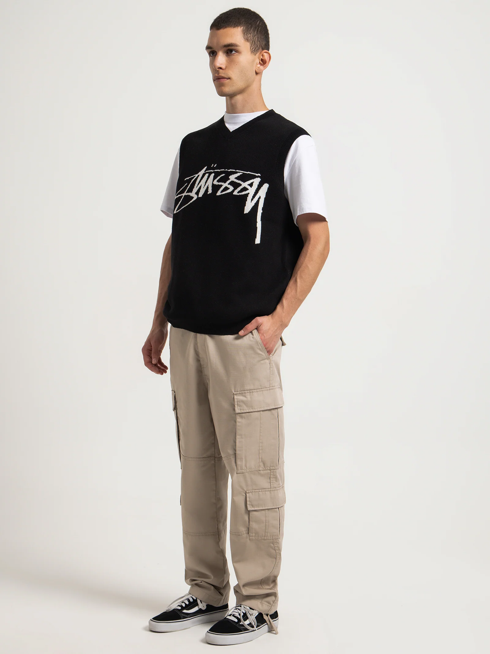 Smooth Stock Knit Vest - Image 3