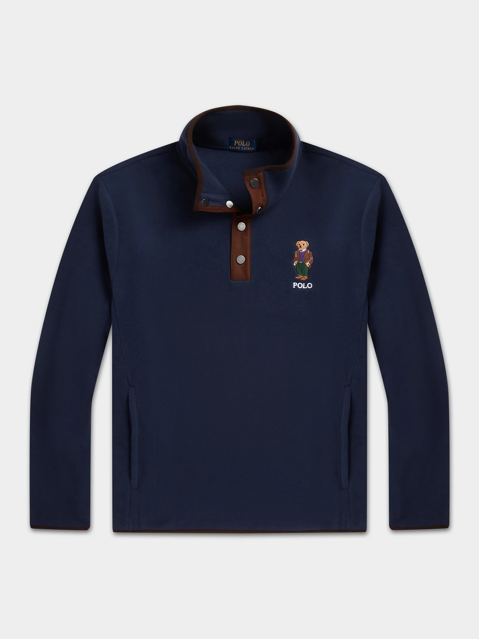 Snap Neck Heritage Bear Fleece - Image 3