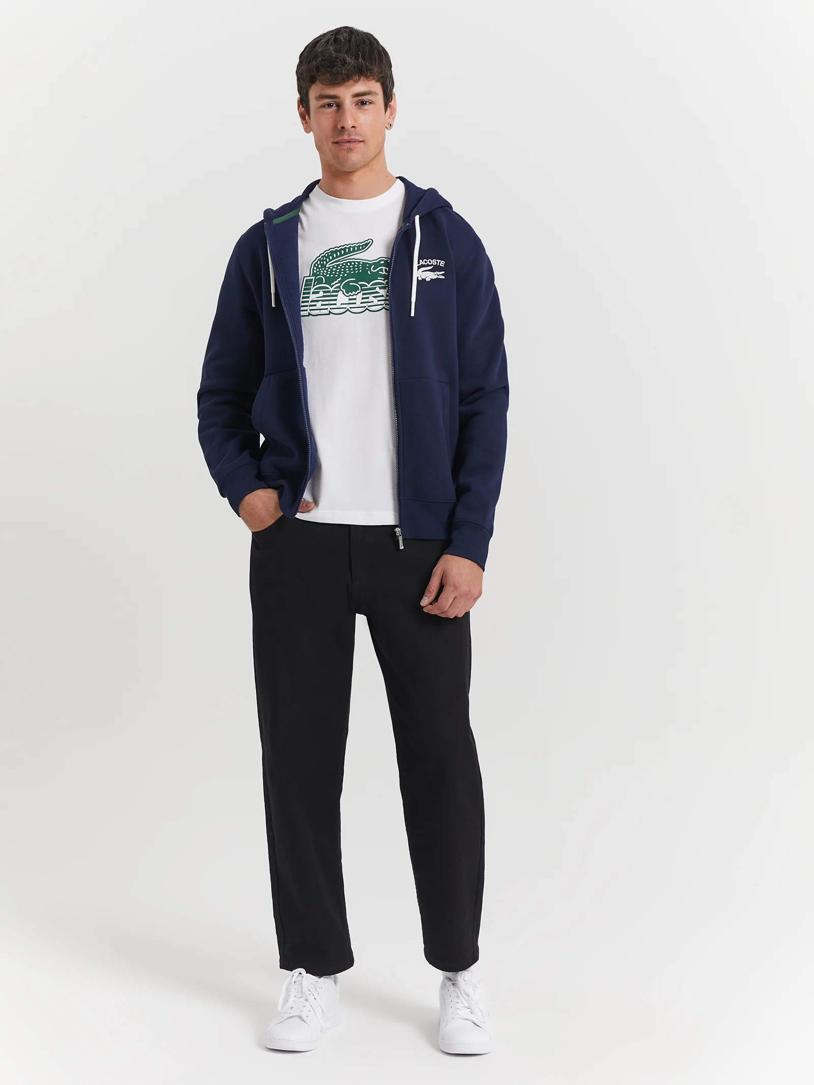 Soft Branding Zip Front Sweat - Image 2
