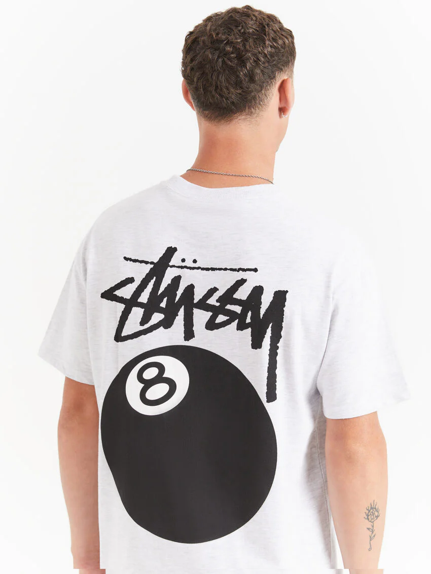 Solid 8 Ball Heavyweight Short Sleeve T-Shirt - Image 5