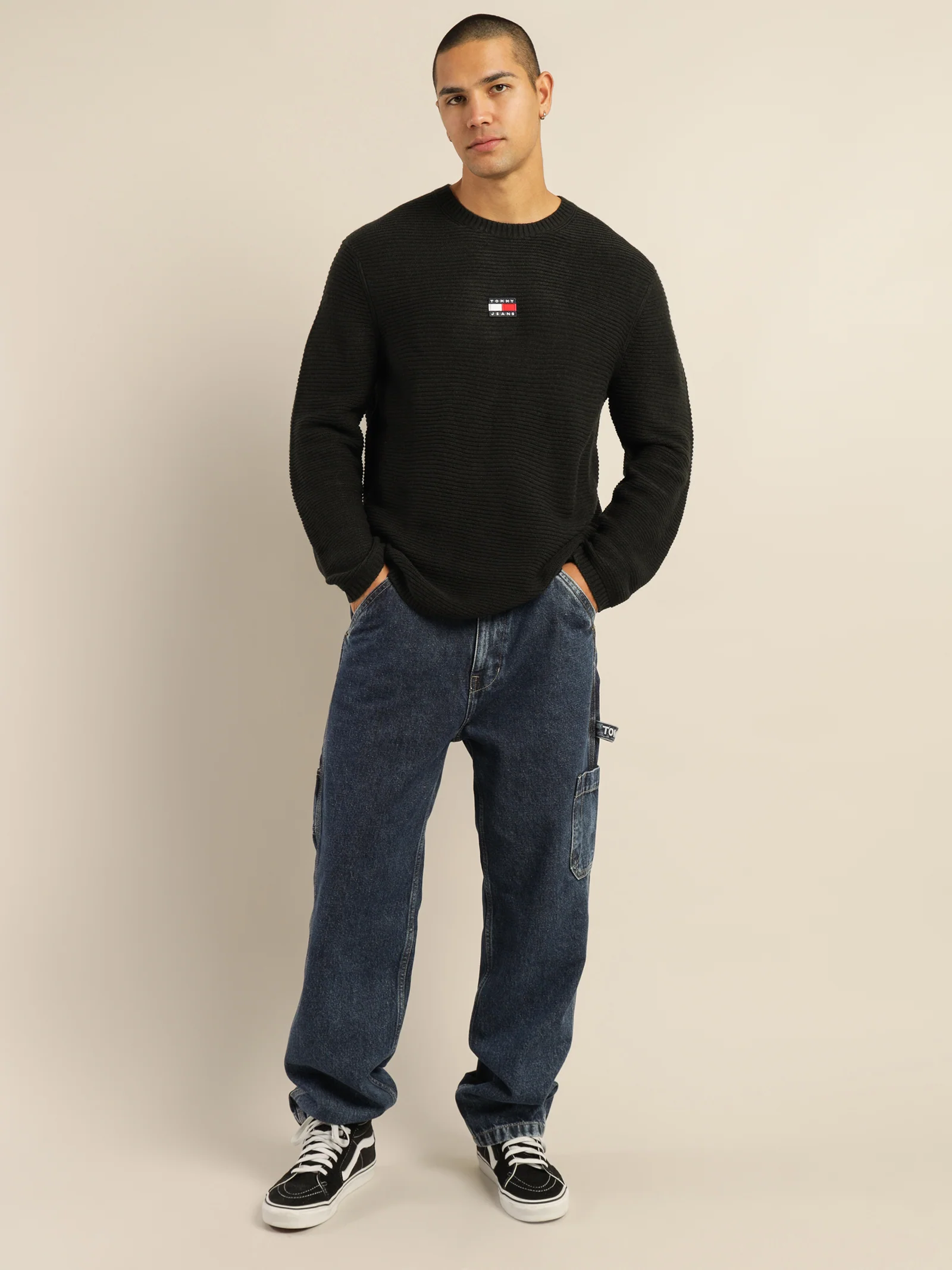 Solid Badge Sweater - Image 5