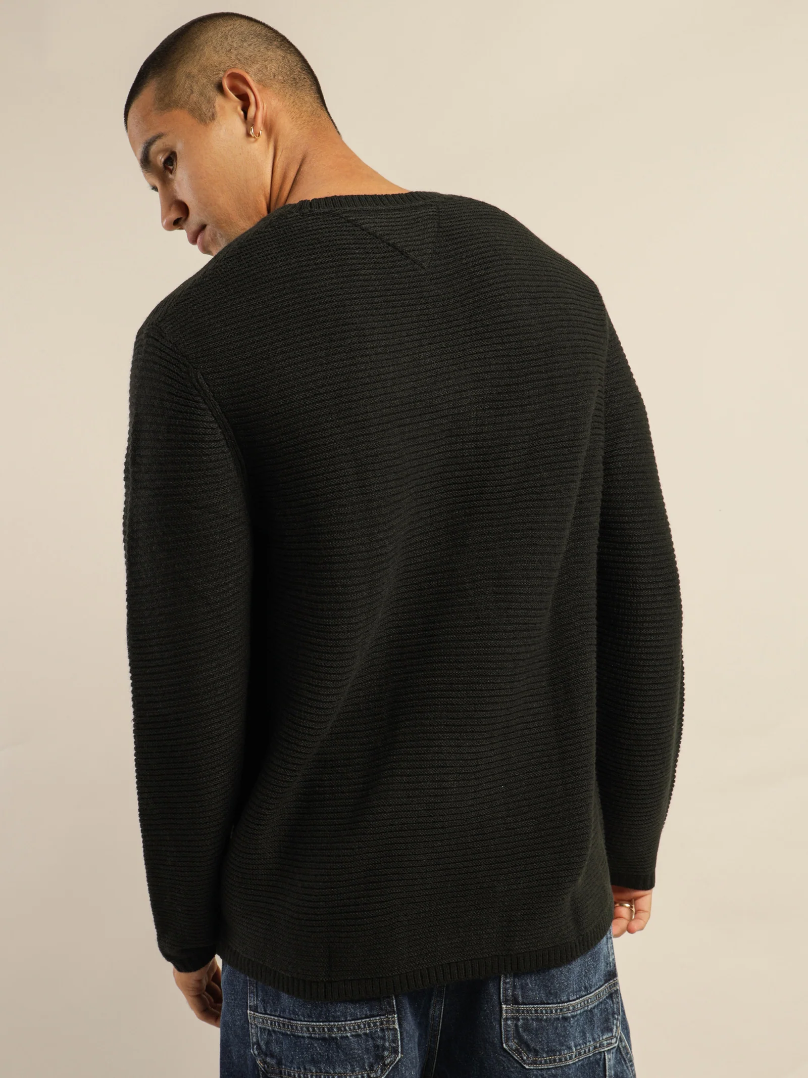 Solid Badge Sweater - Image 6