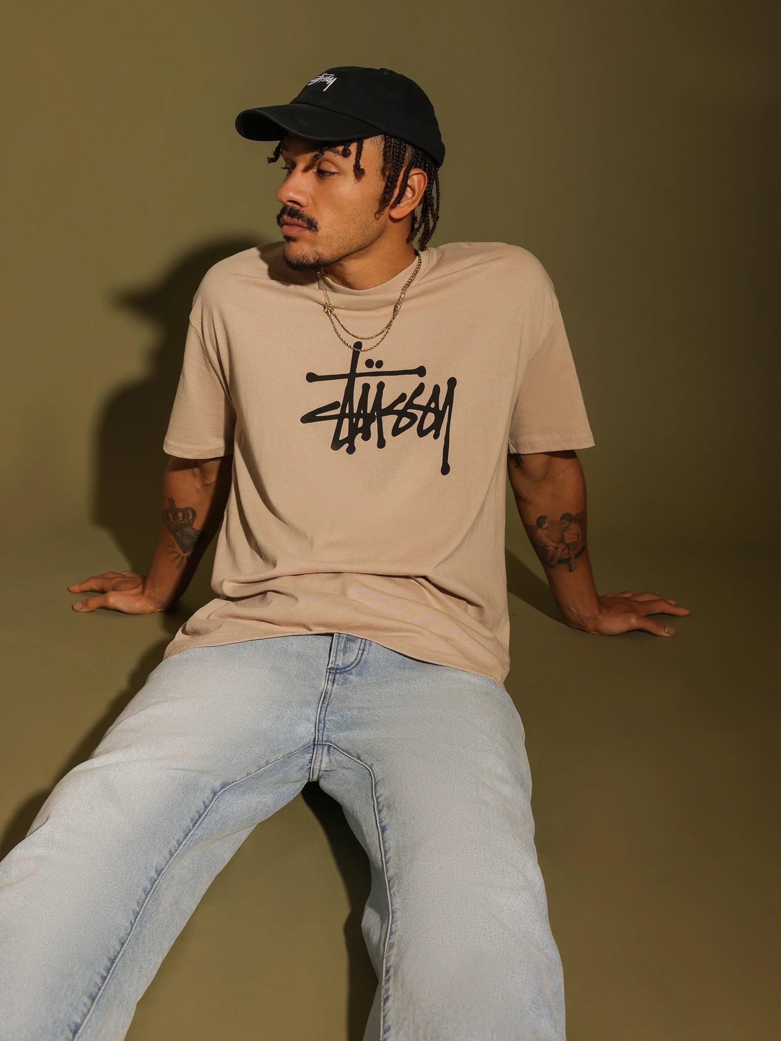 Solid Graffitti Short Sleeve T-Shirt - Image 2